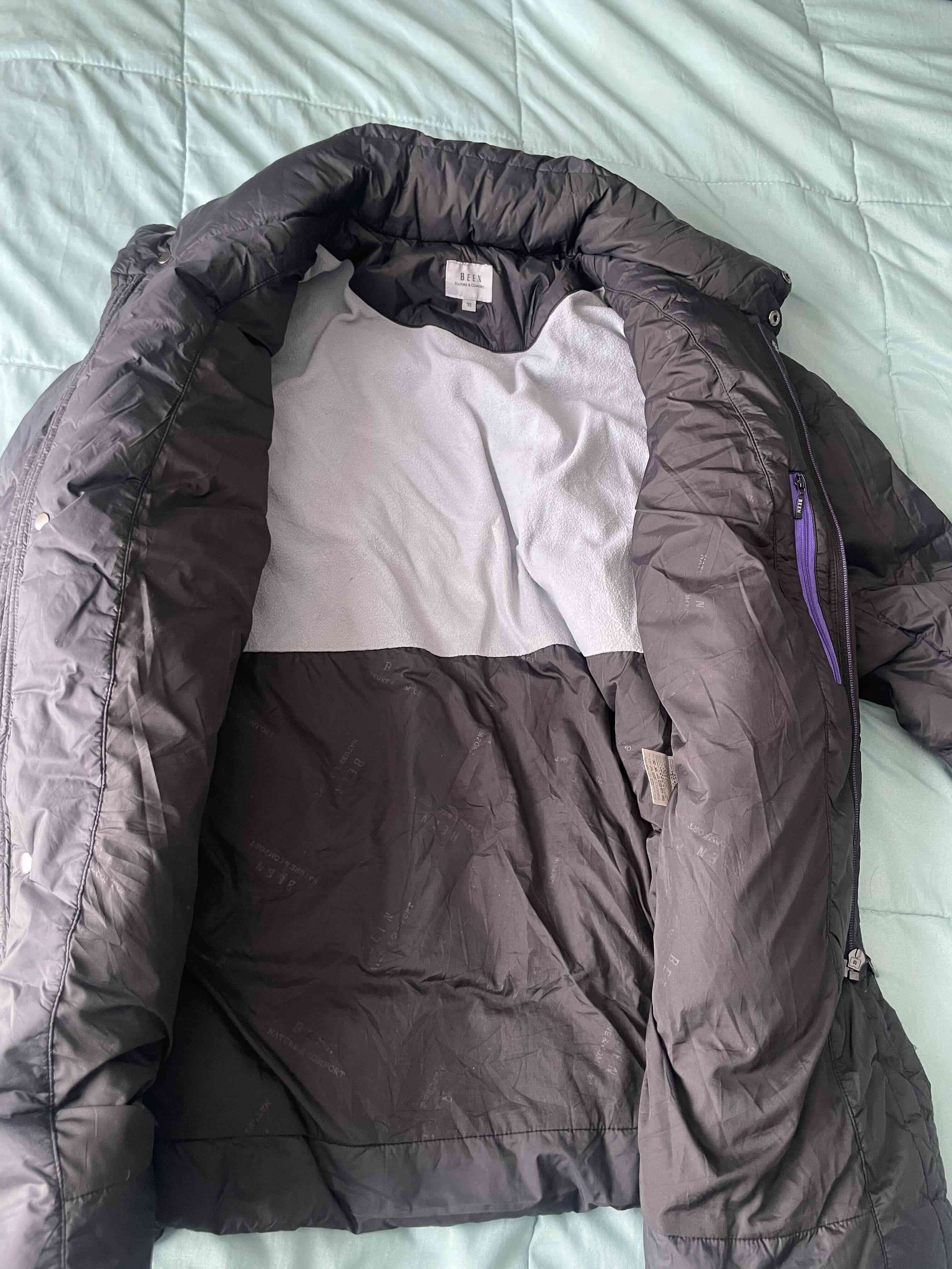 Chaqueta acolchada negra escolar talla 14/16 - miniatura 2