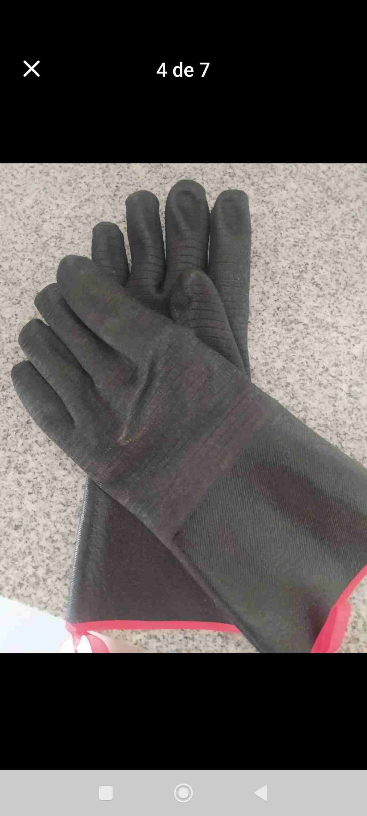 Guante protector negro - miniatura 6