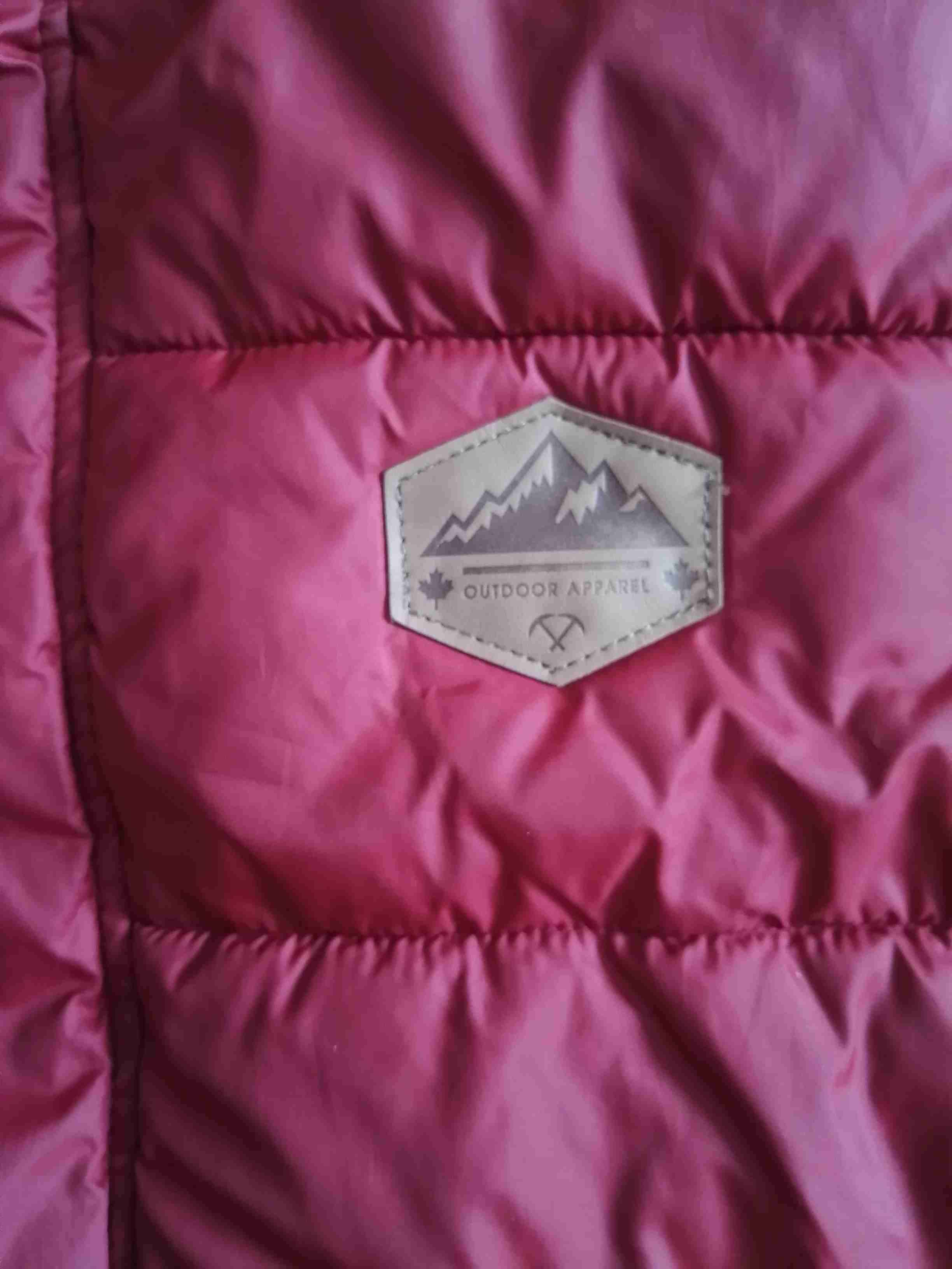 Chaqueta acolchada roja infantil - miniatura 3