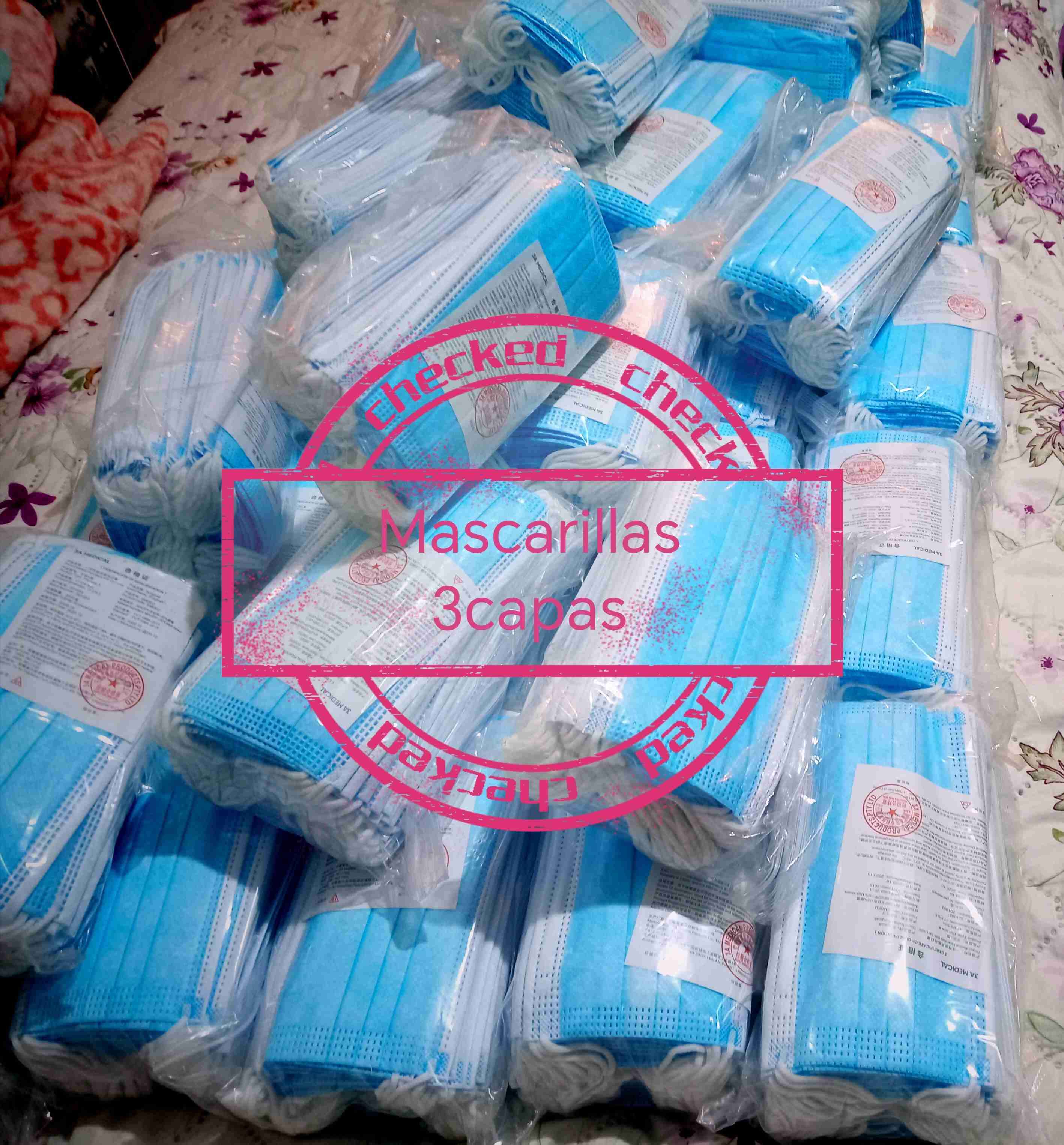 Mascarillas desechables 3 capas - miniatura 4