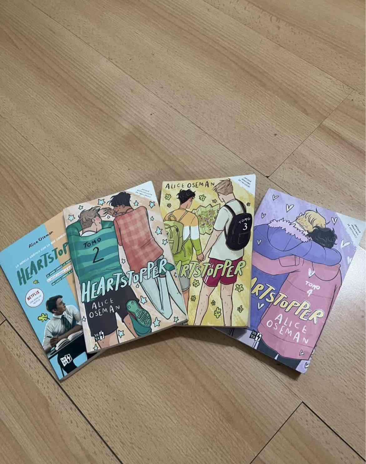 Colección de libros Heartstopper