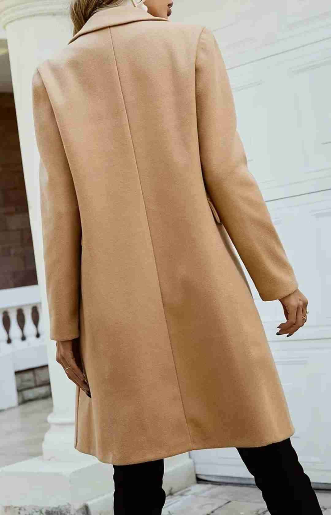 Abrigo camel clásico - miniatura 2