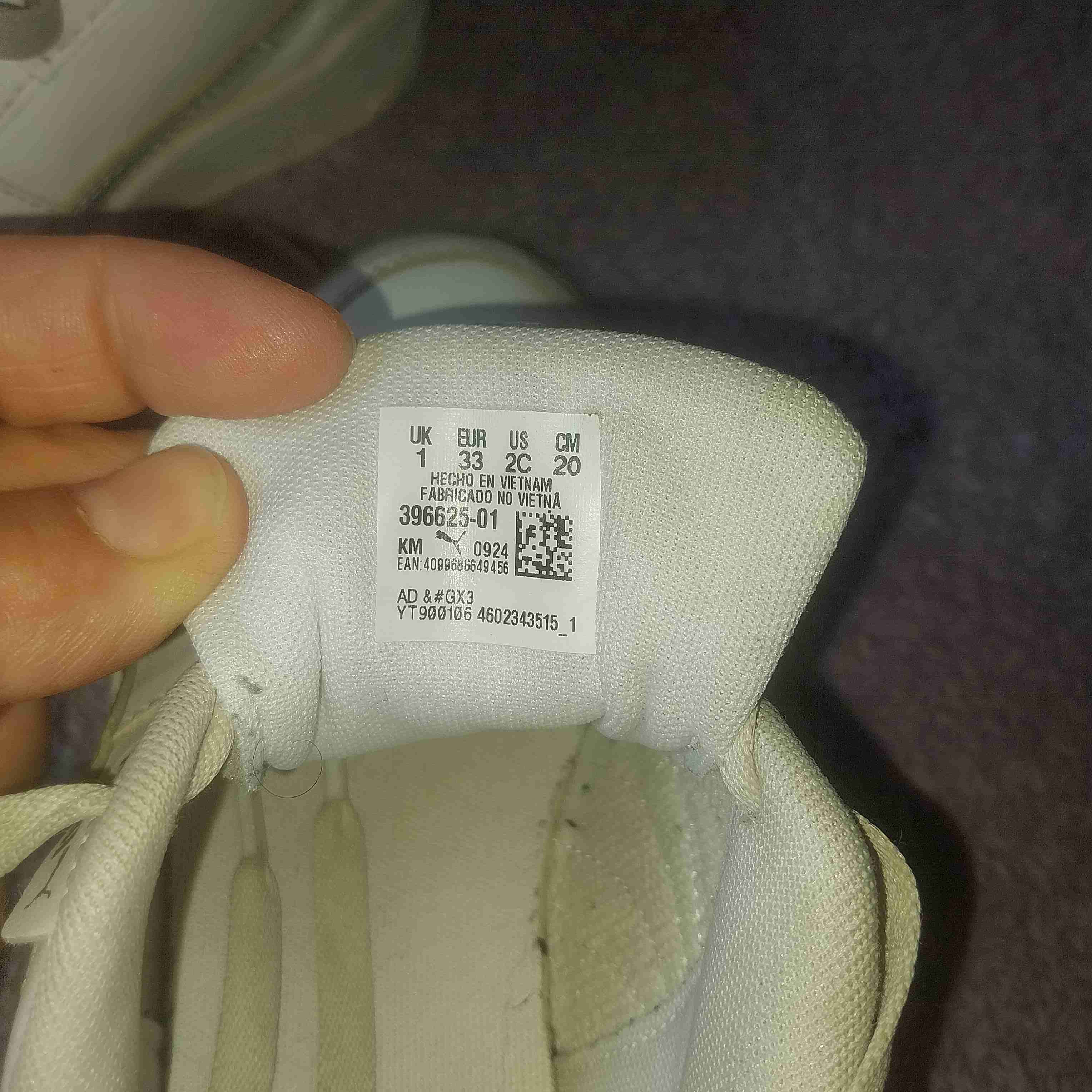 Zapatillas blancas con detalles holográficos - miniatura 3