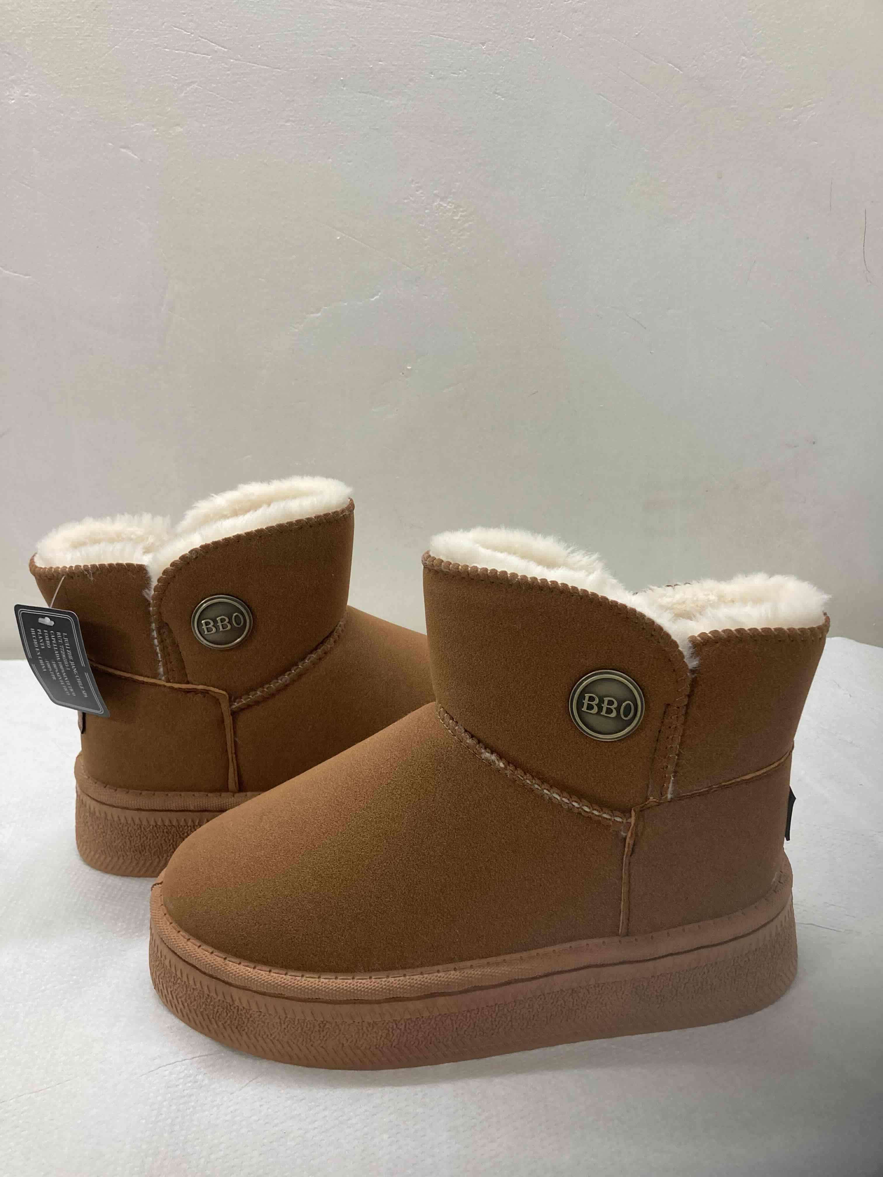 Botines de gamuza marrones, 37 . - miniatura 3