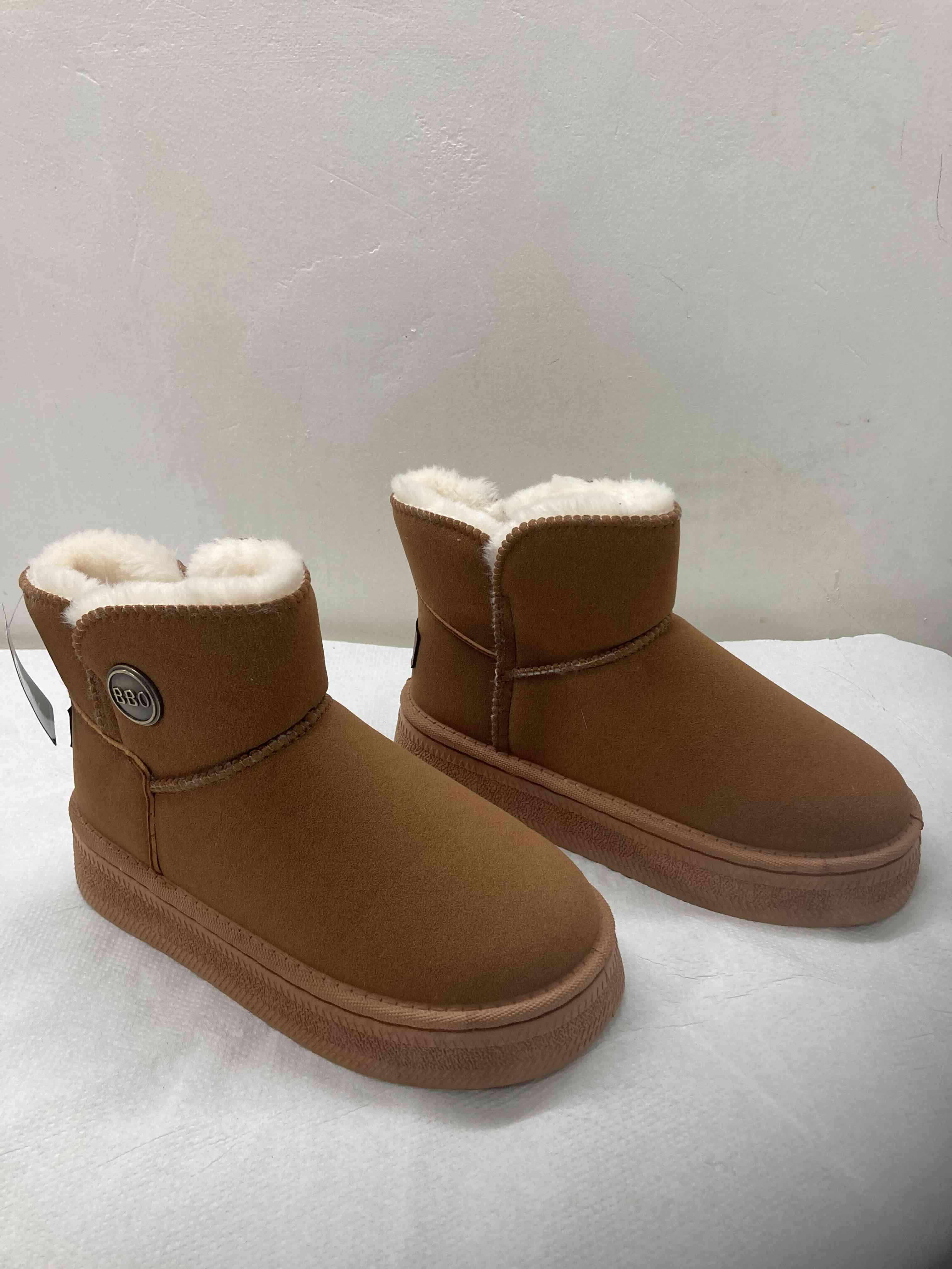 Botines de gamuza marrones, 37 . - miniatura 4