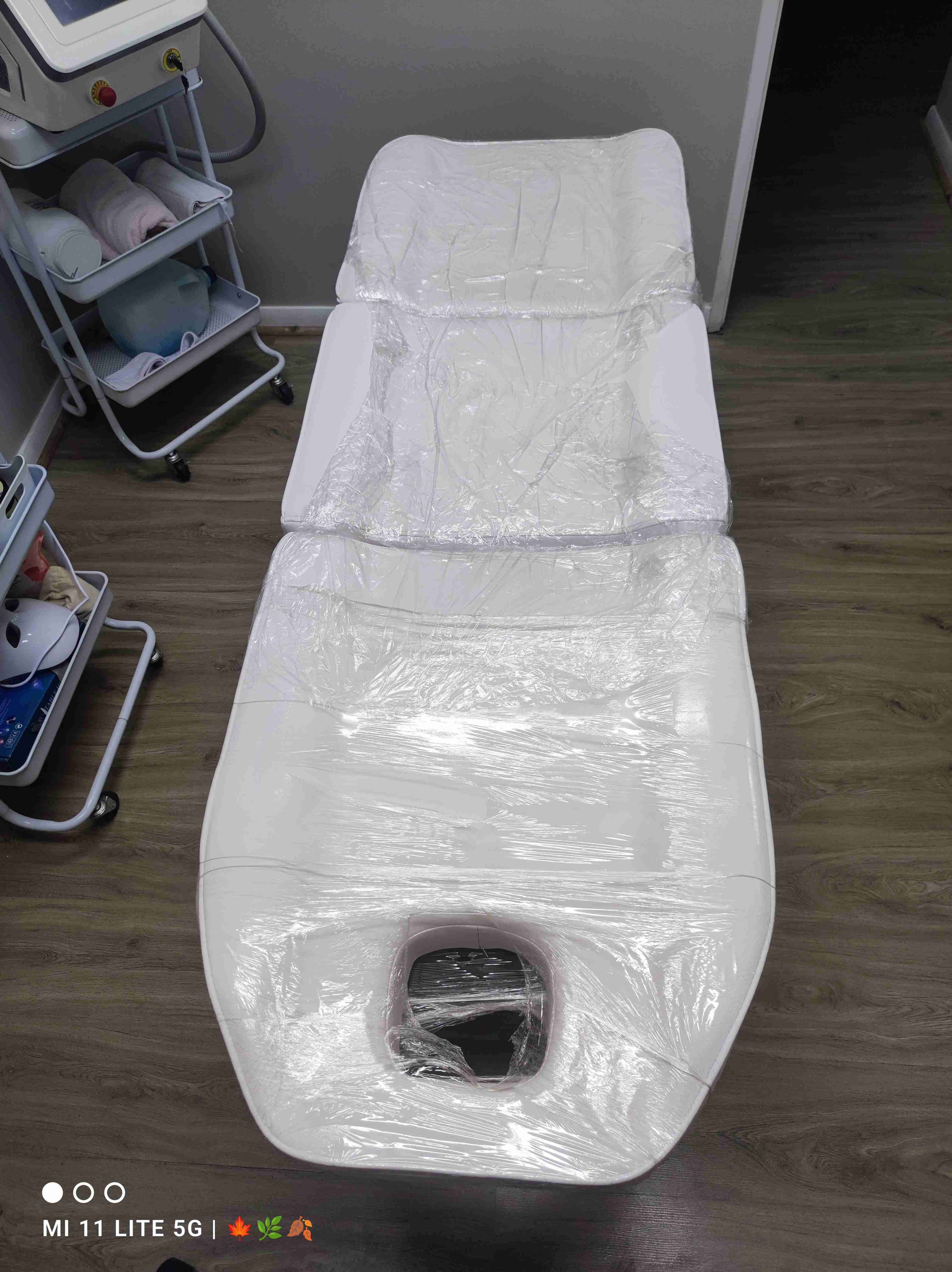 Camilla de masaje blanca ajustable - miniatura 3