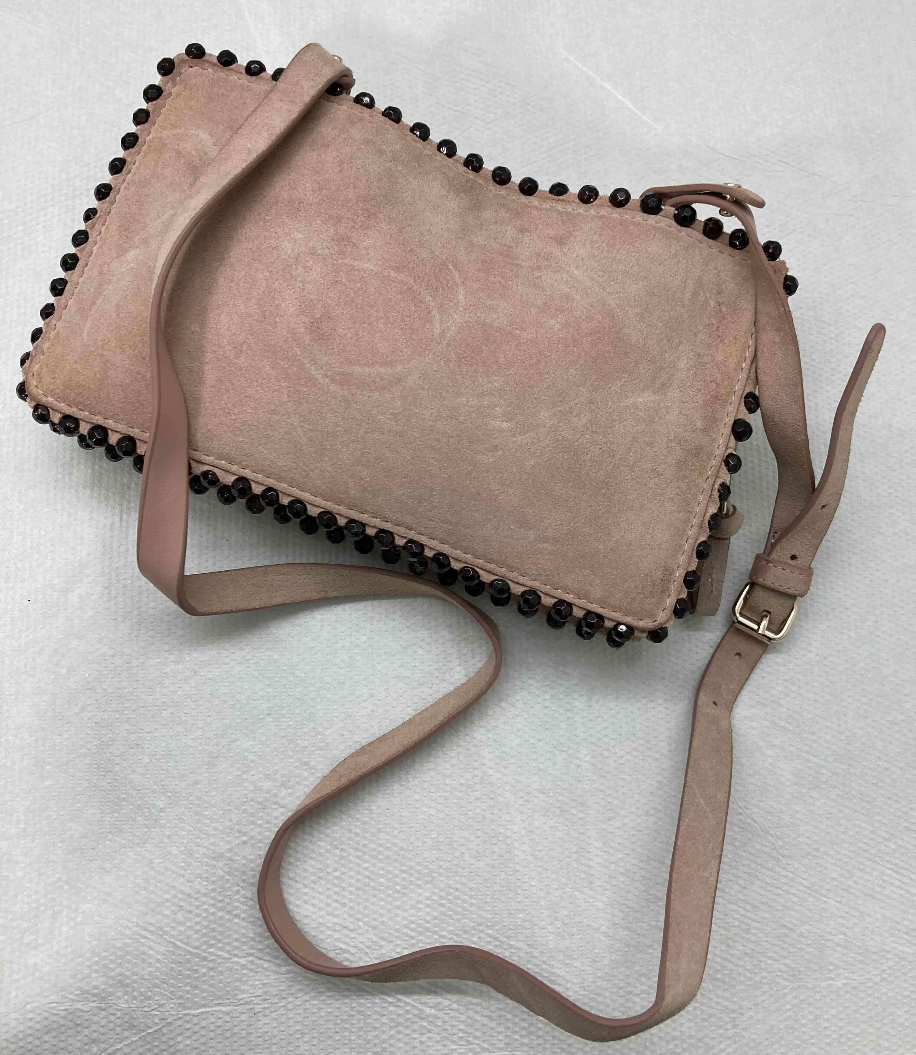 Cartera rosada con tachas, - miniatura 2