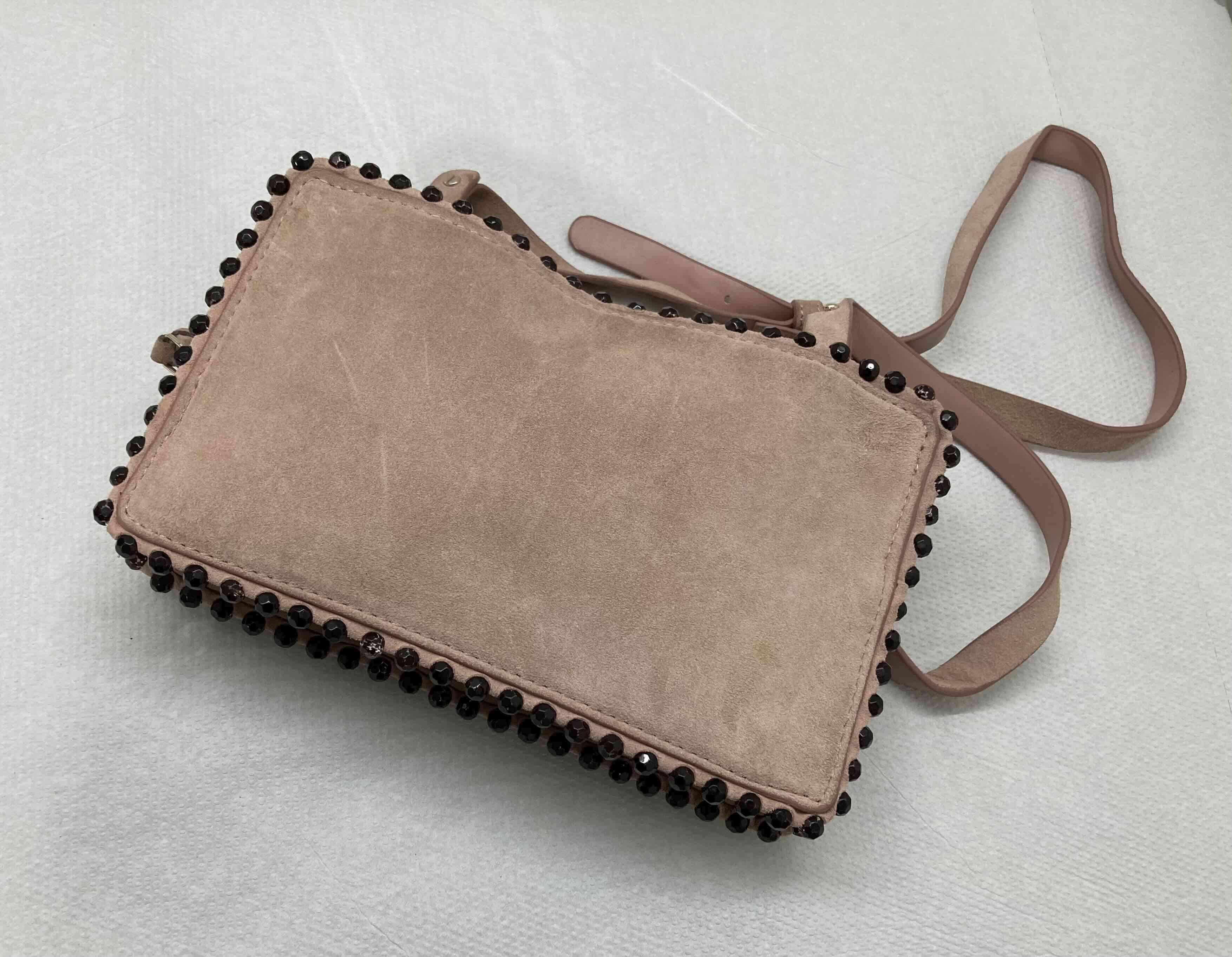 Cartera rosada con tachas, - miniatura 3