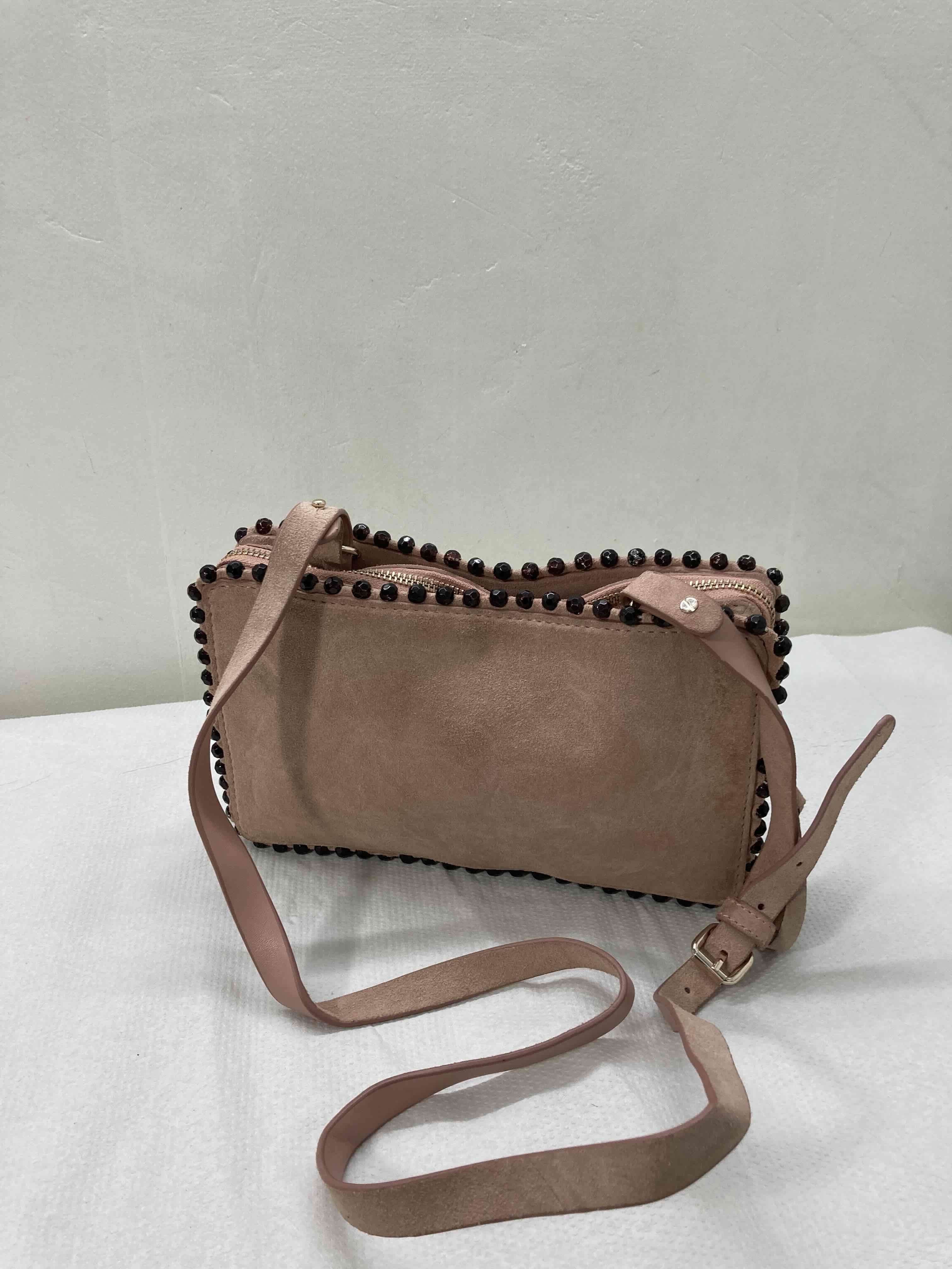 Cartera rosada con tachas, - miniatura 4