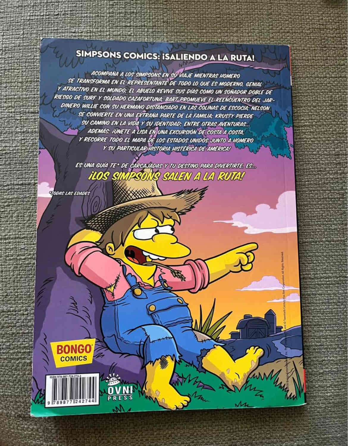 Comic Simpsons ¡Saliendo a la Ruta! - miniatura 2