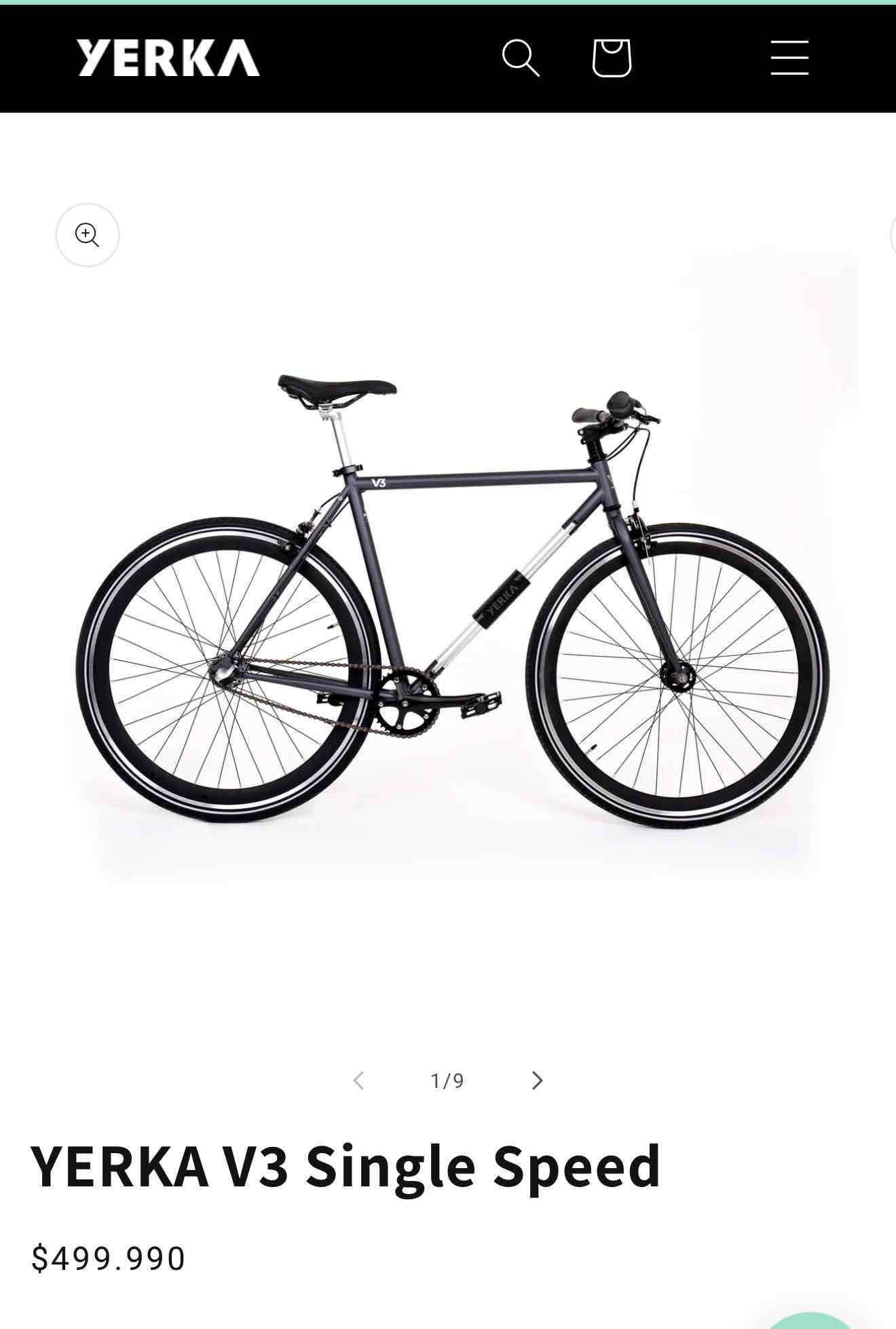 Bicicleta Yerka V3 Single Speed