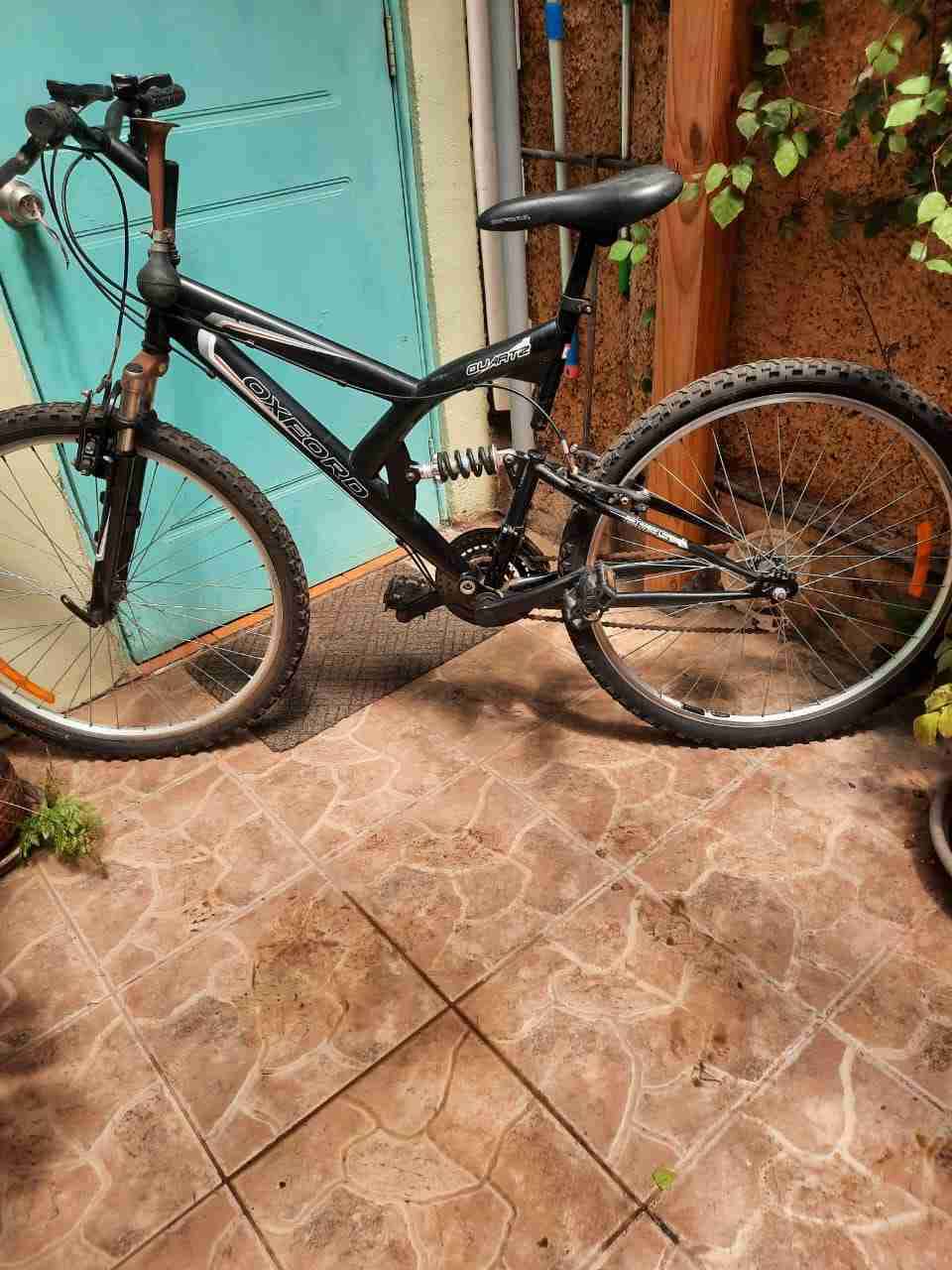 Bicicleta Oxford negra de montaña