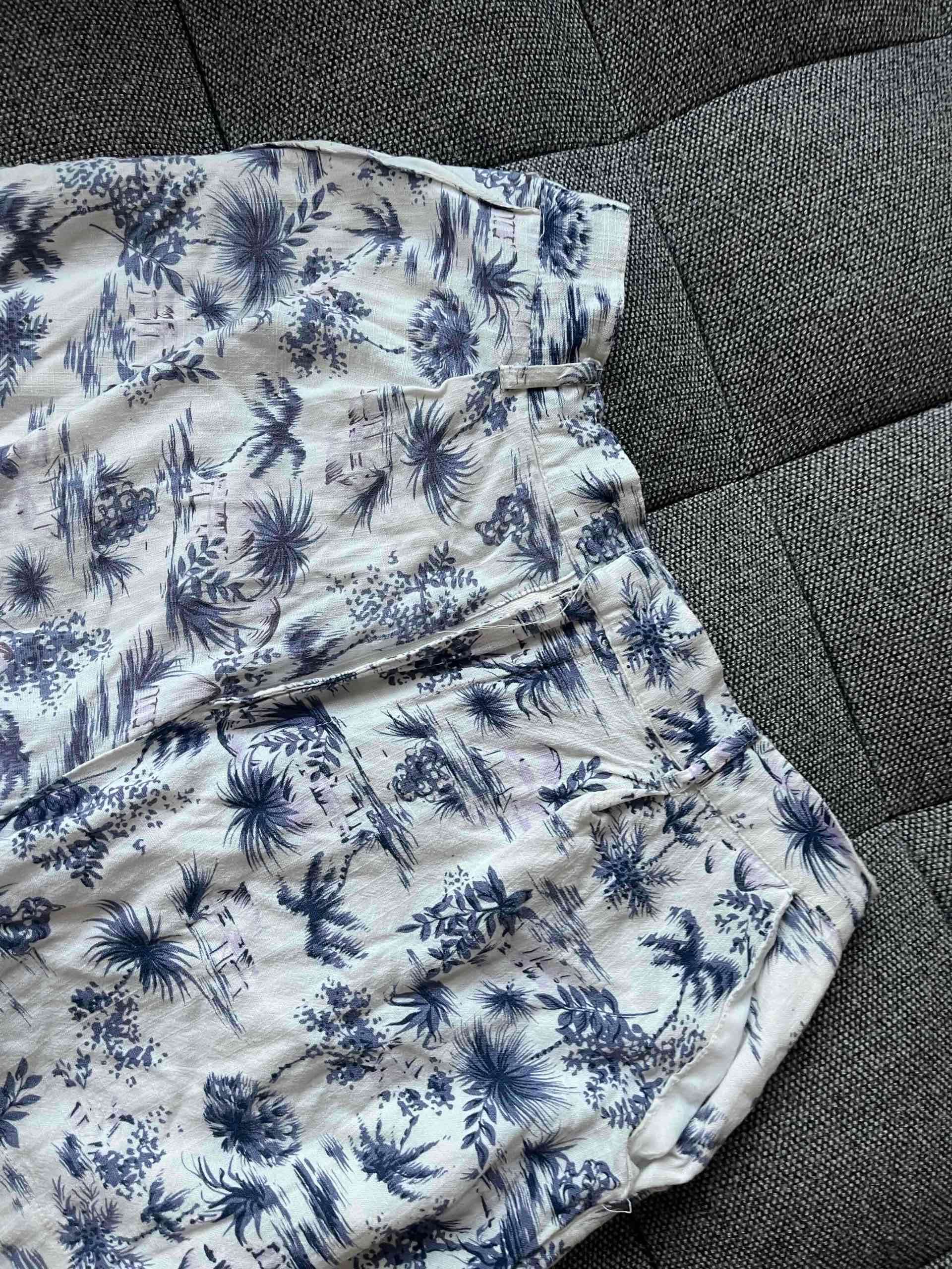 Shorts estampados azul y blanco - miniatura 3