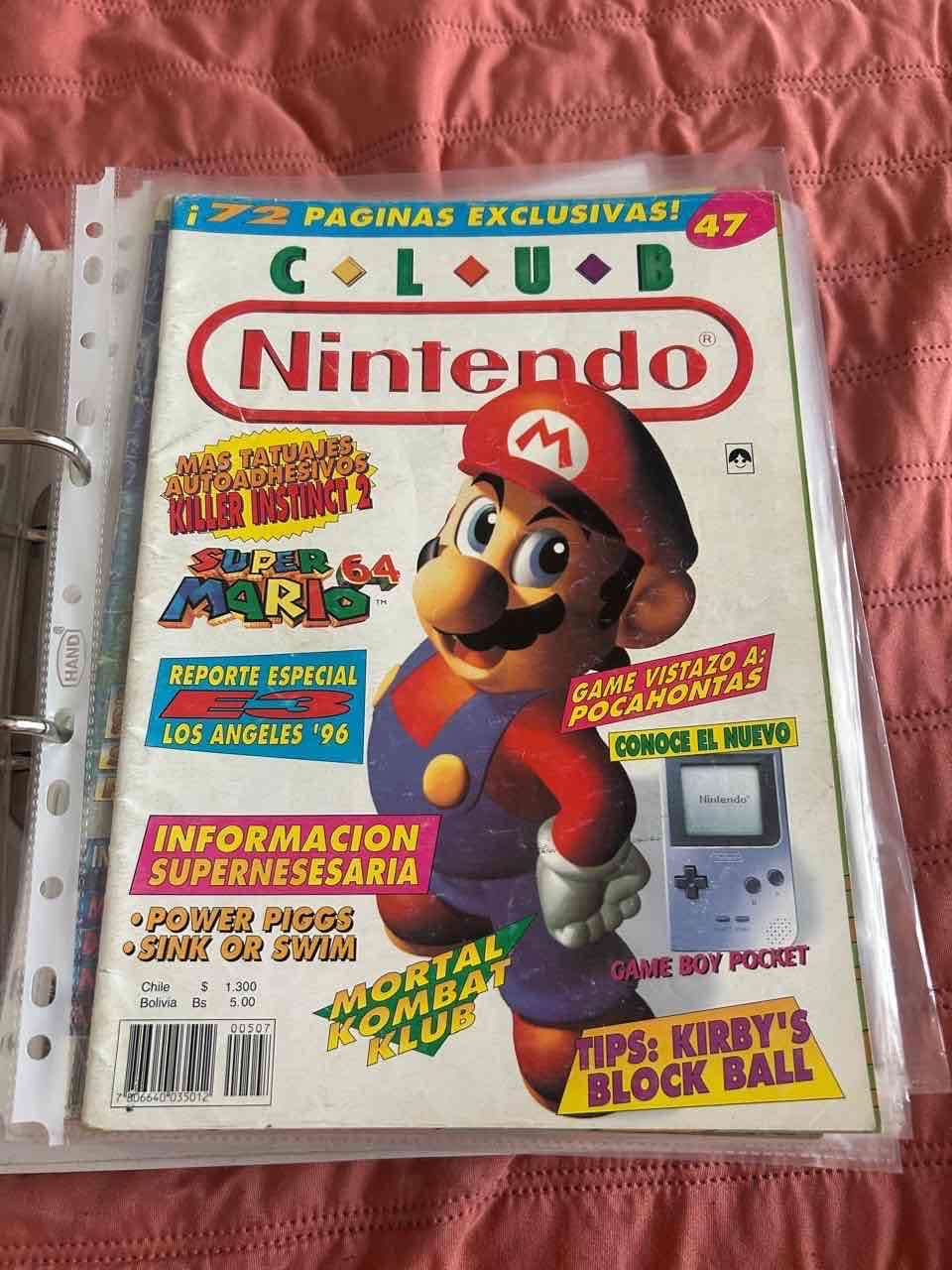 Revistas Club Nintendo antiguas - 2
