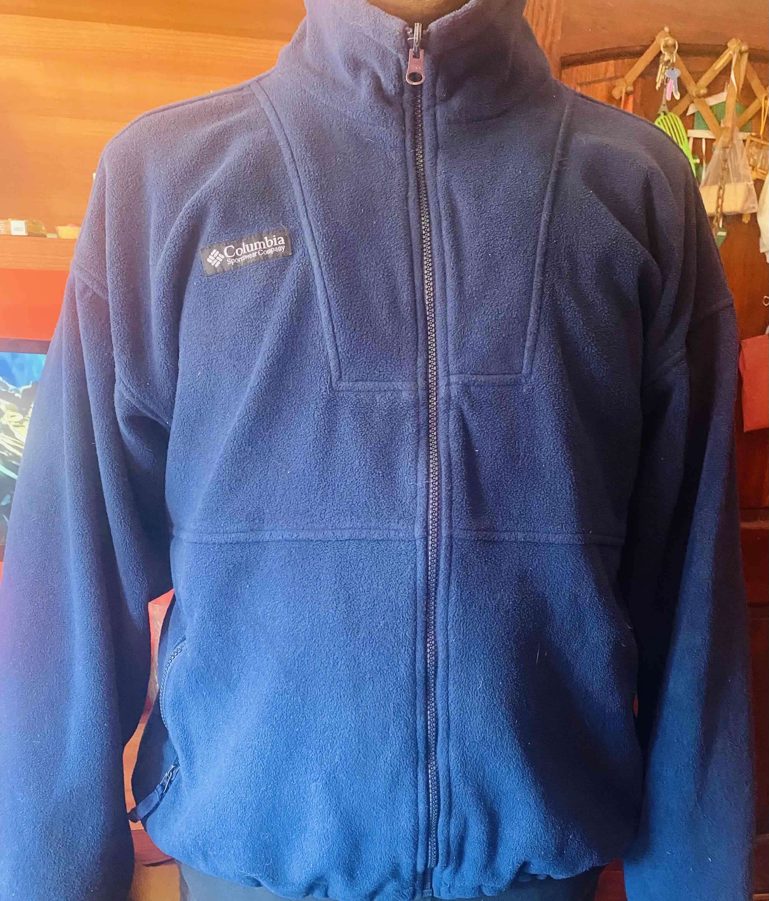 Chaqueta polar Columbia azul - 1