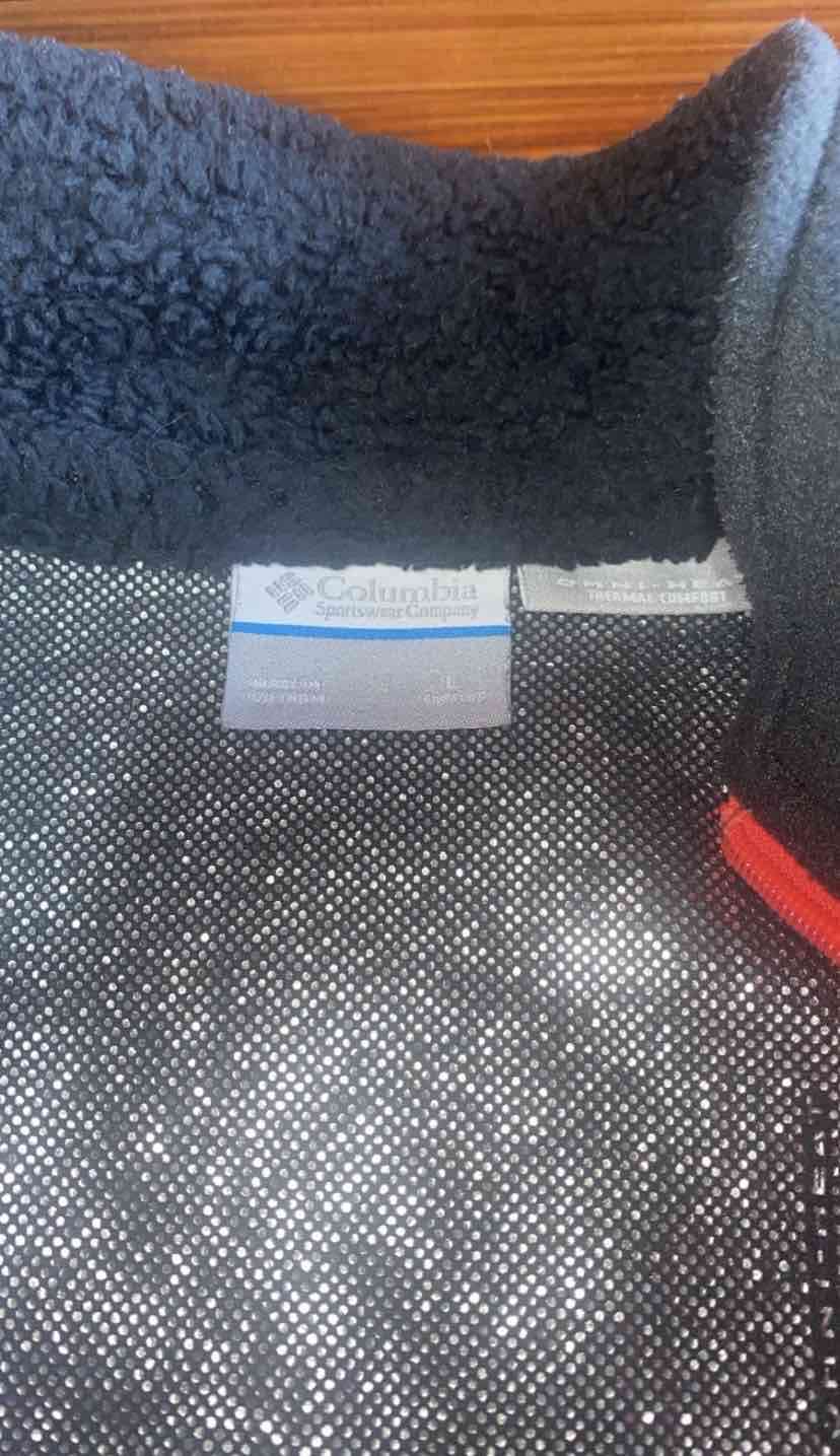 Polar Columbia negro con cierre rojo - miniatura 2