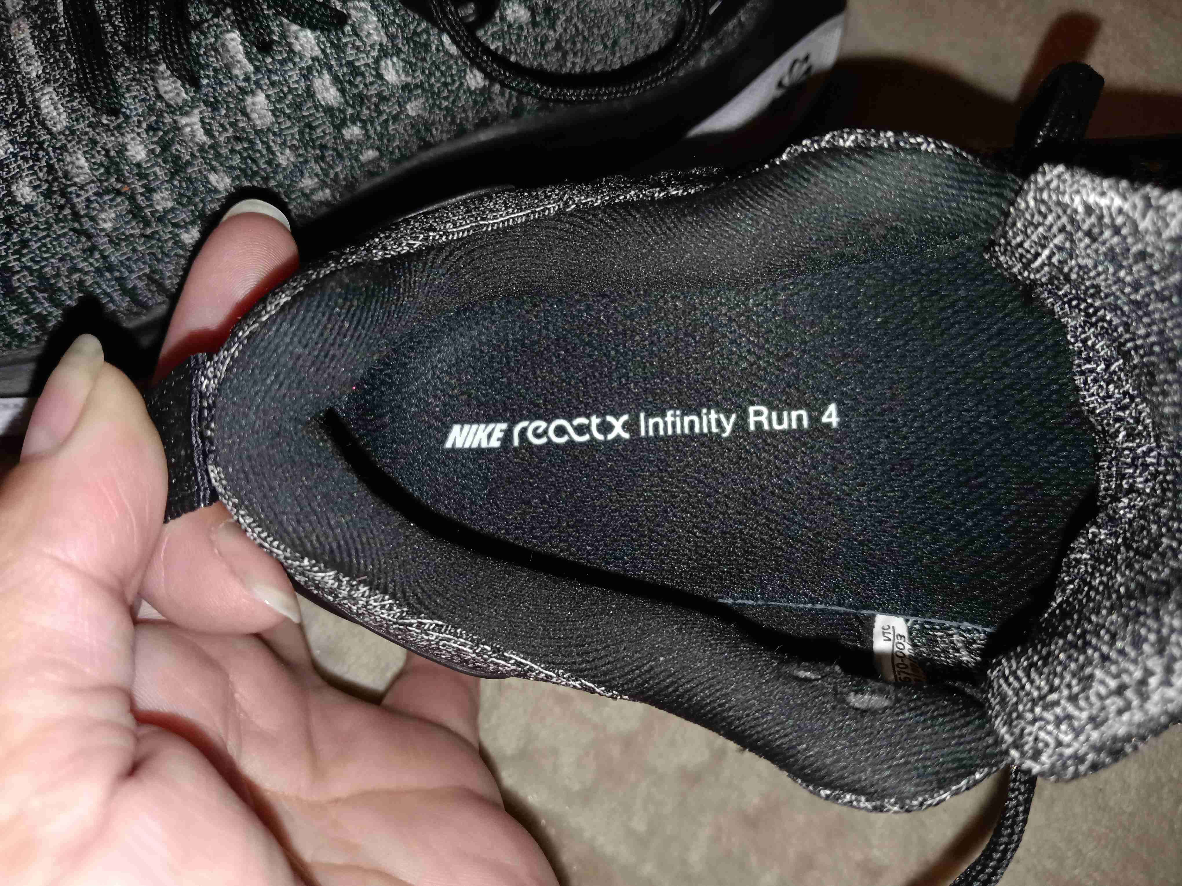 Zapatillas Nike reactx infinity run 4 - miniatura 5