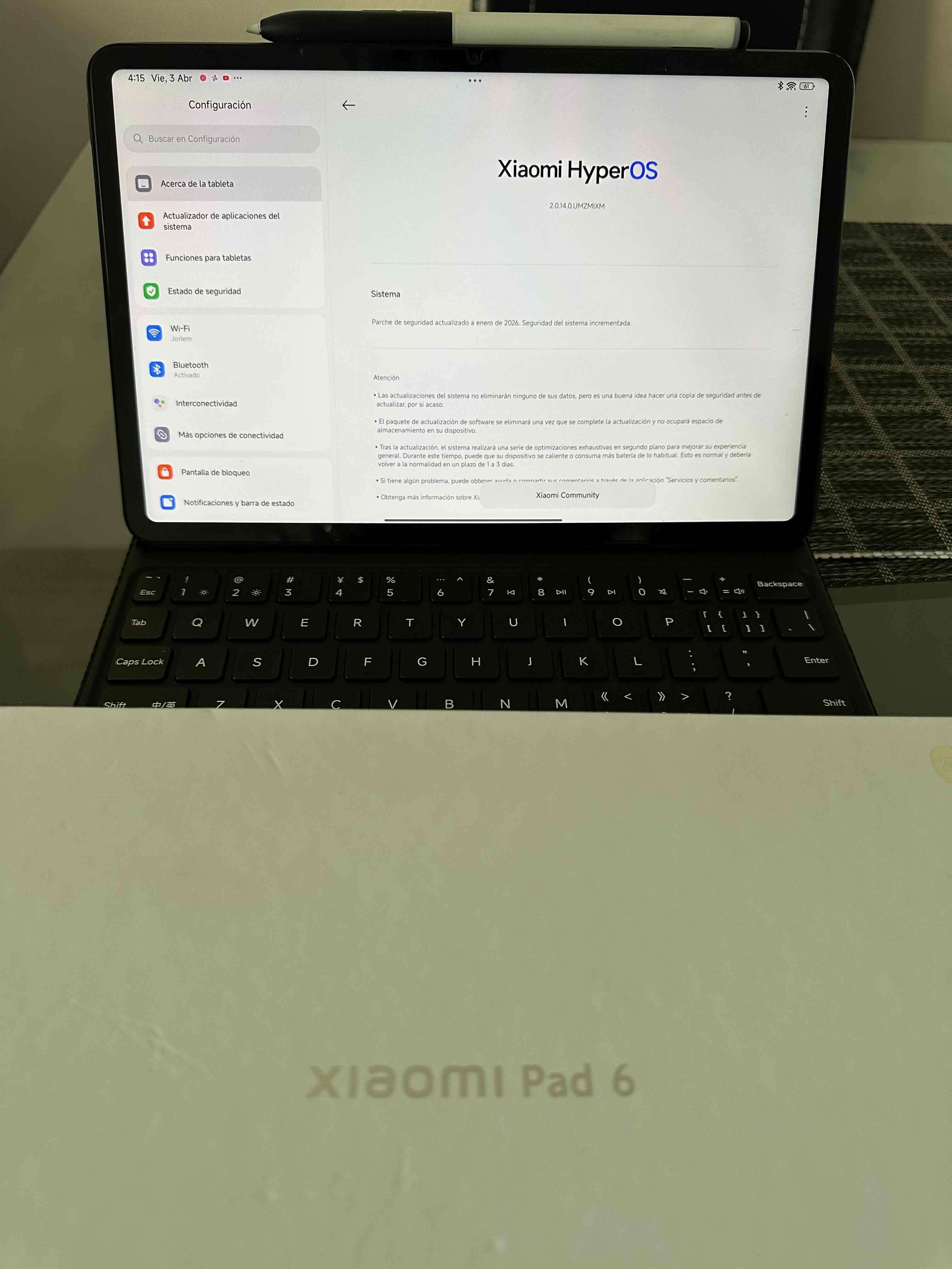Xiaomi Pad 6 (versión 8GB RAM + 256GB alm.) - miniatura 3