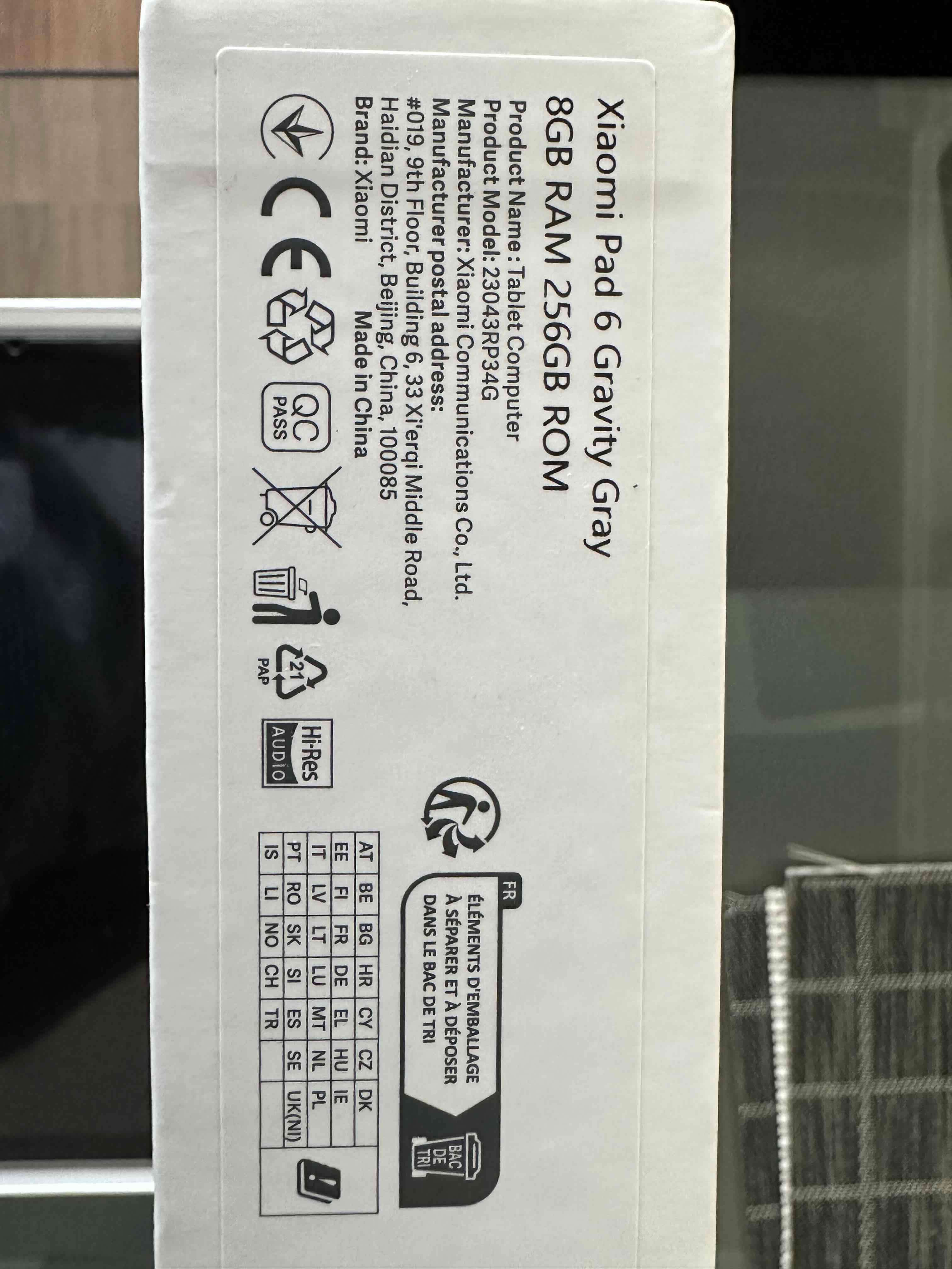 Xiaomi Pad 6 (versión 8GB RAM + 256GB alm.) - miniatura 5