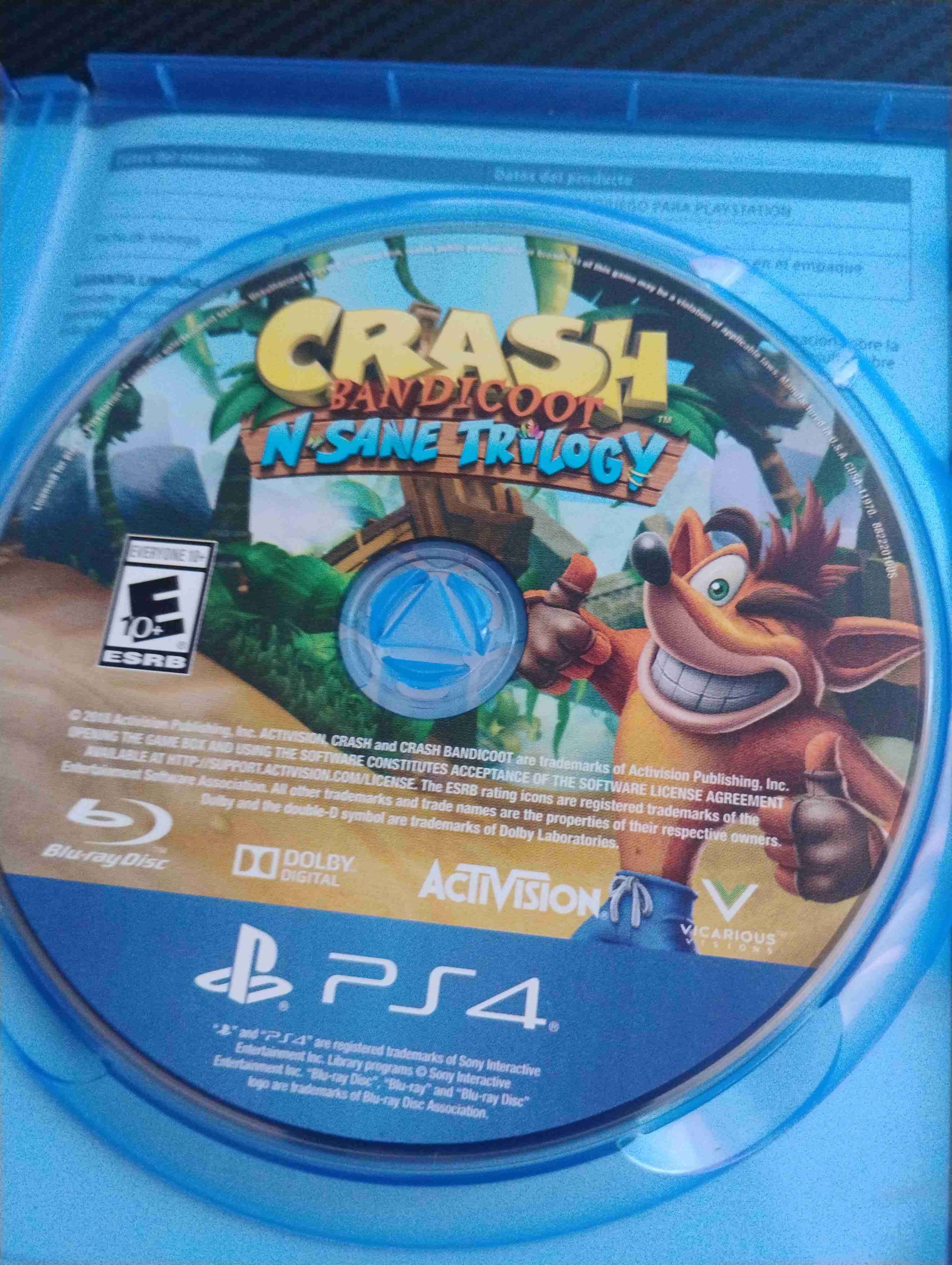 Crash Bandicoot N. Sane Trilogy PS4 - miniatura 4