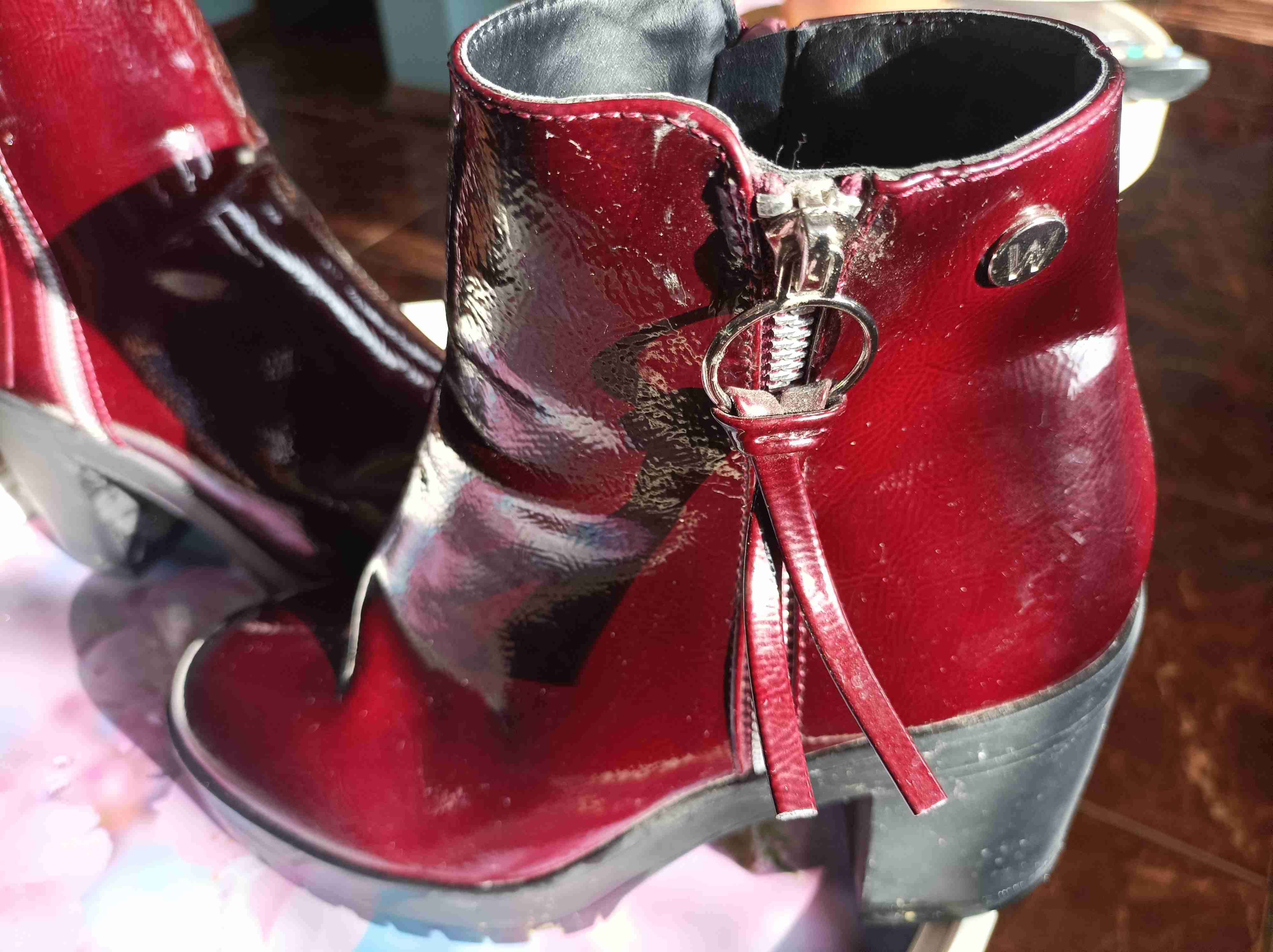 Botines negros charol - miniatura 2