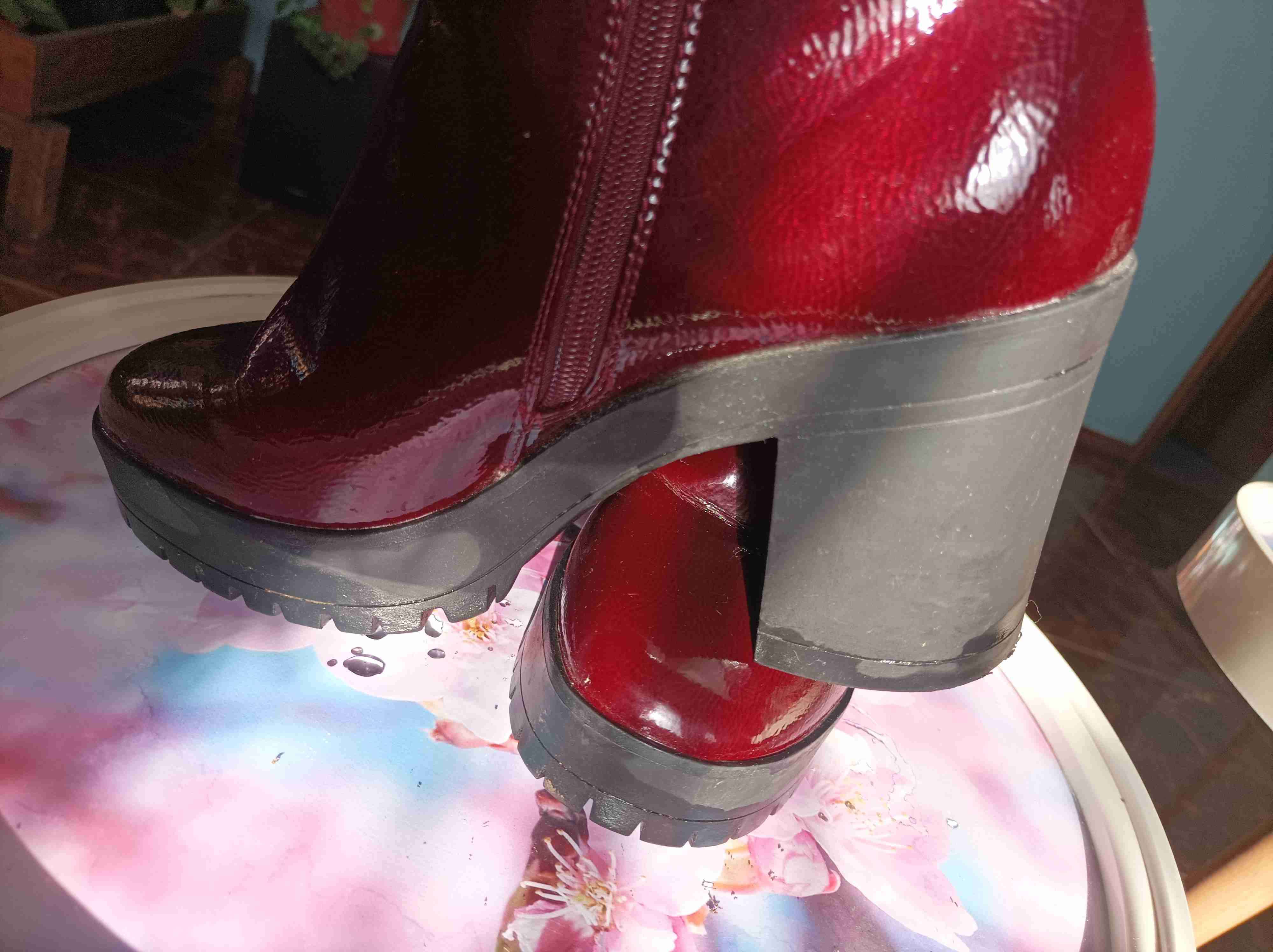 Botines negros charol - miniatura 4