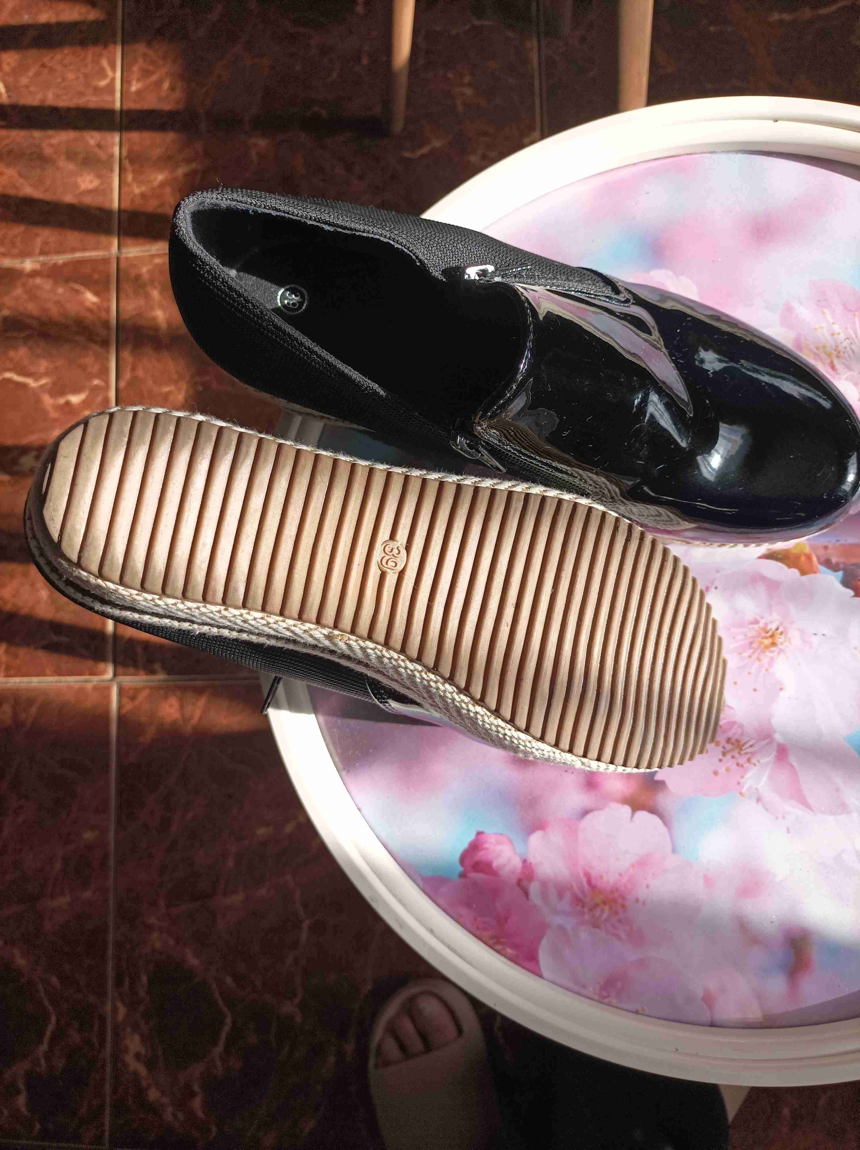 Zapatos formales negros talla 39 - miniatura 4