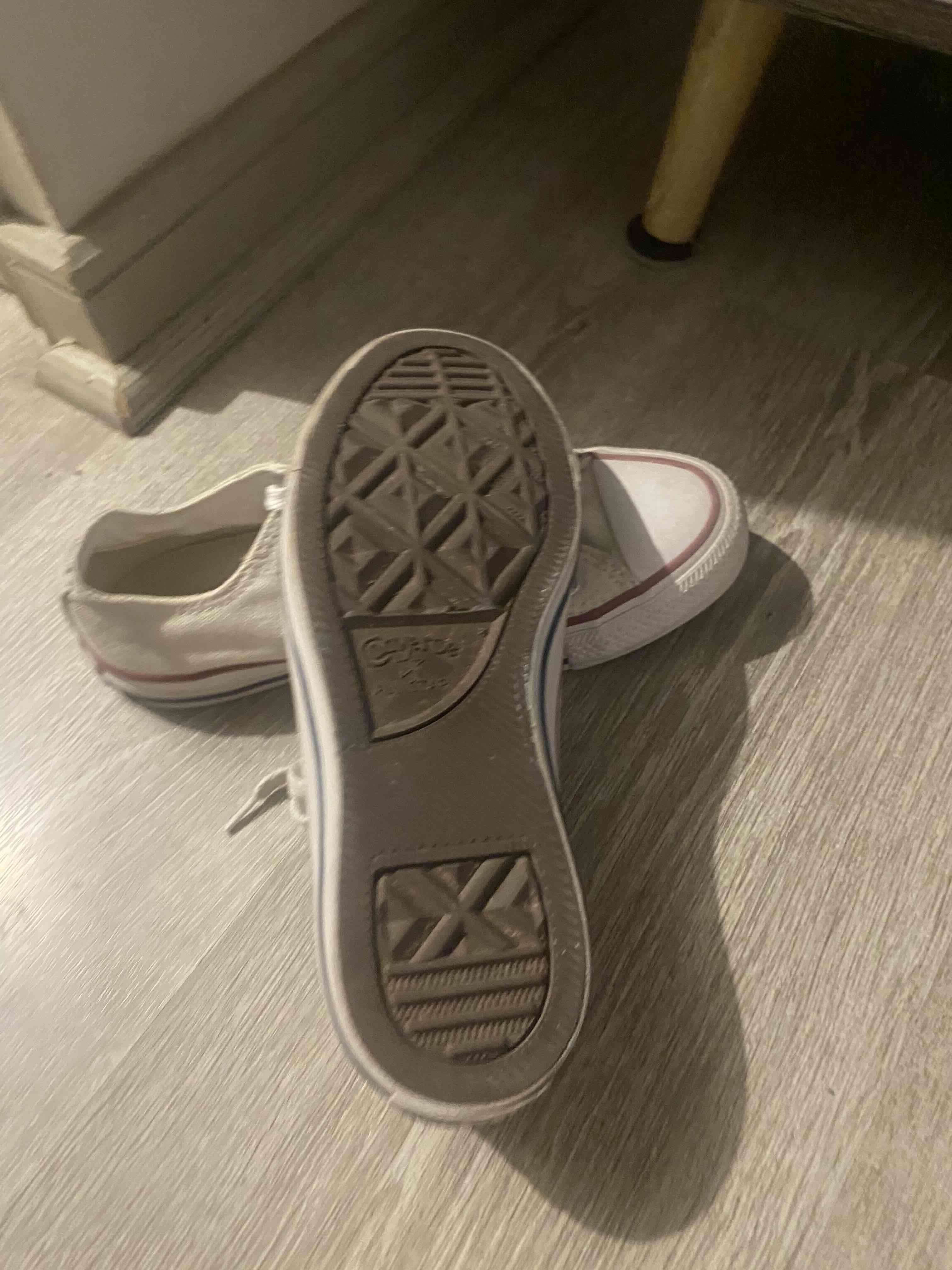 Zapatillas blancas de lona - miniatura 2