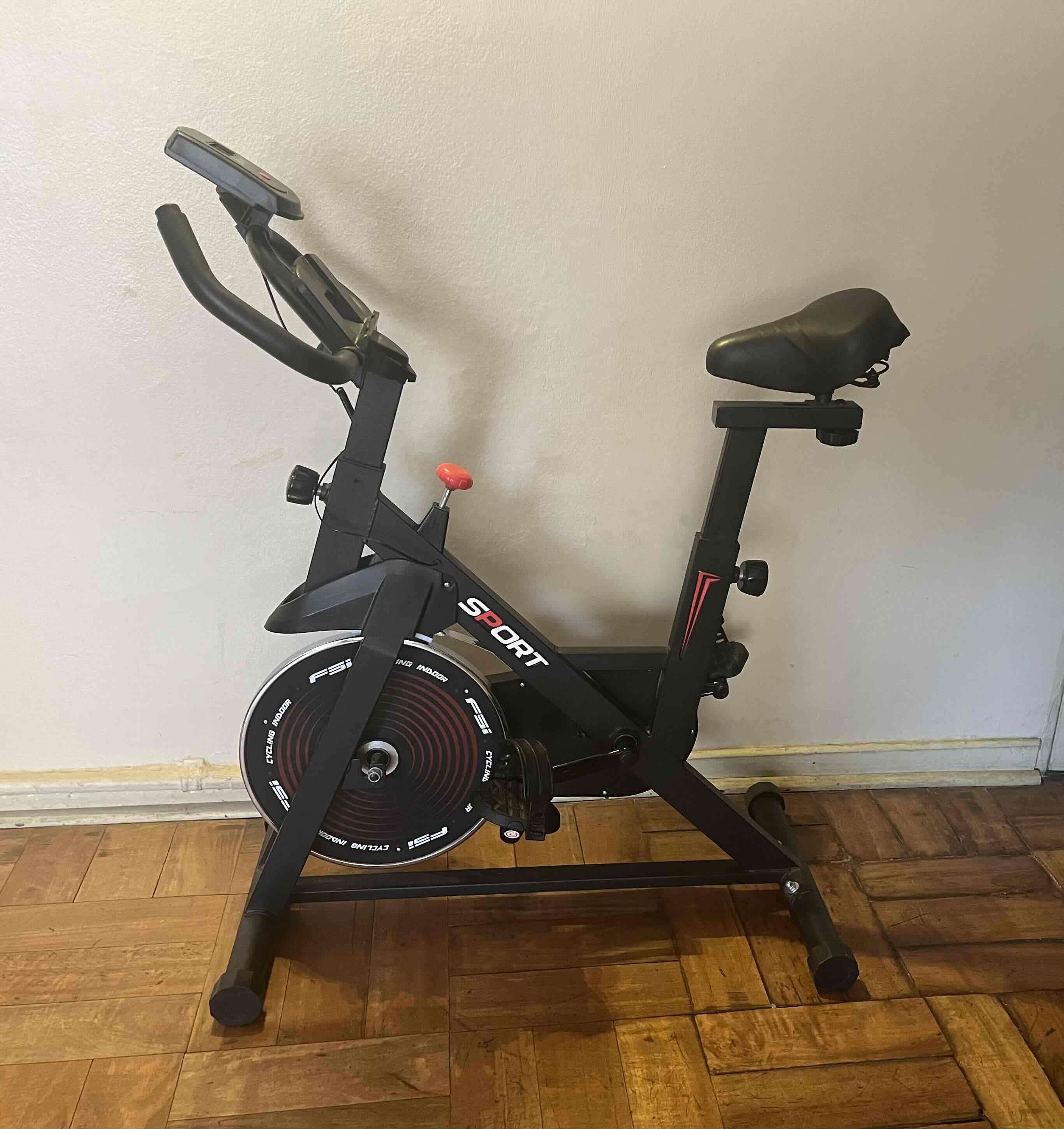 Bicicleta estática negra SPORT - miniatura 2