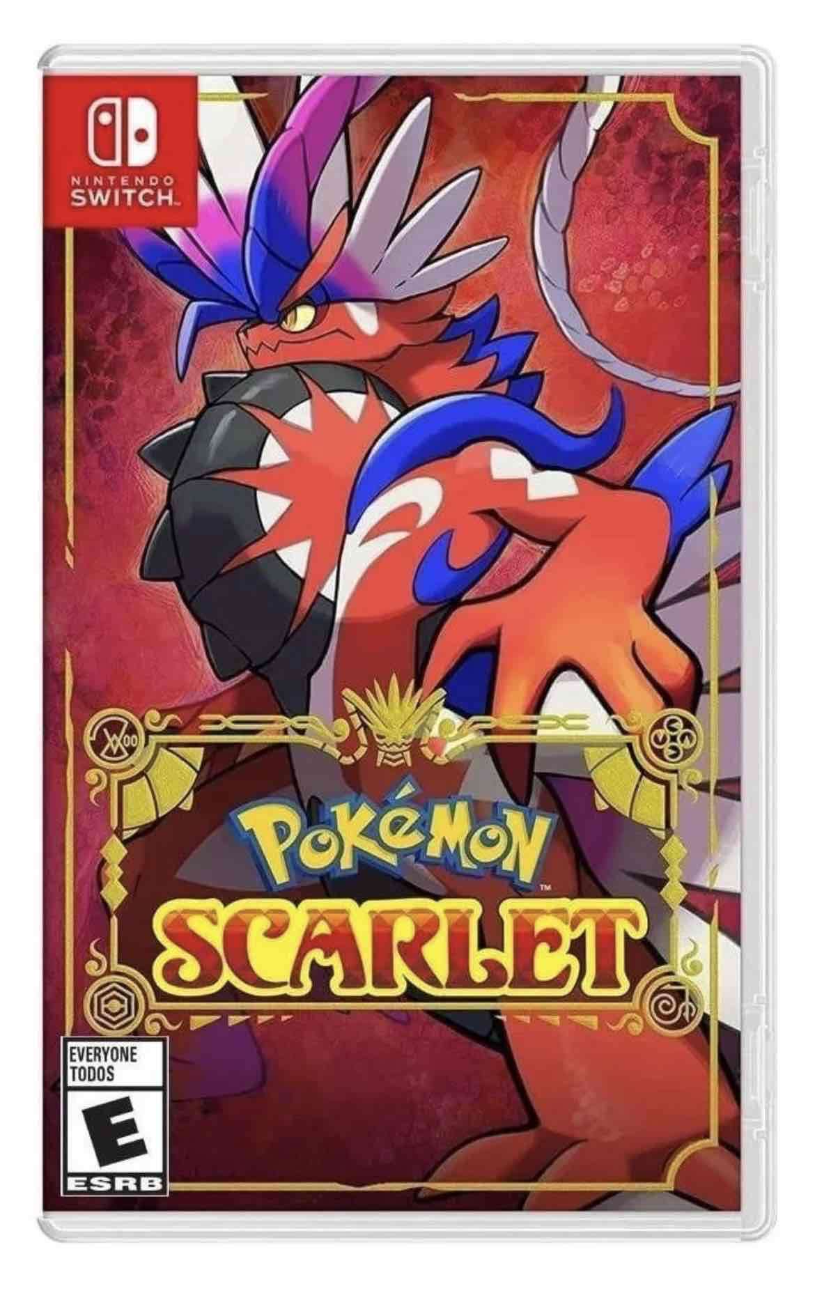 Videojuego Pokémon Scarlet Switch