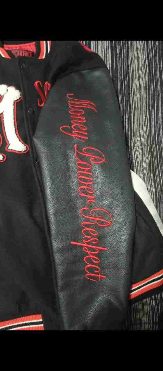 Chaqueta varsity Scarface negra - miniatura 4
