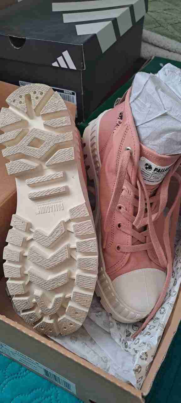 Zapatillas Pallashock Mid Org Mute Clay - miniatura 2