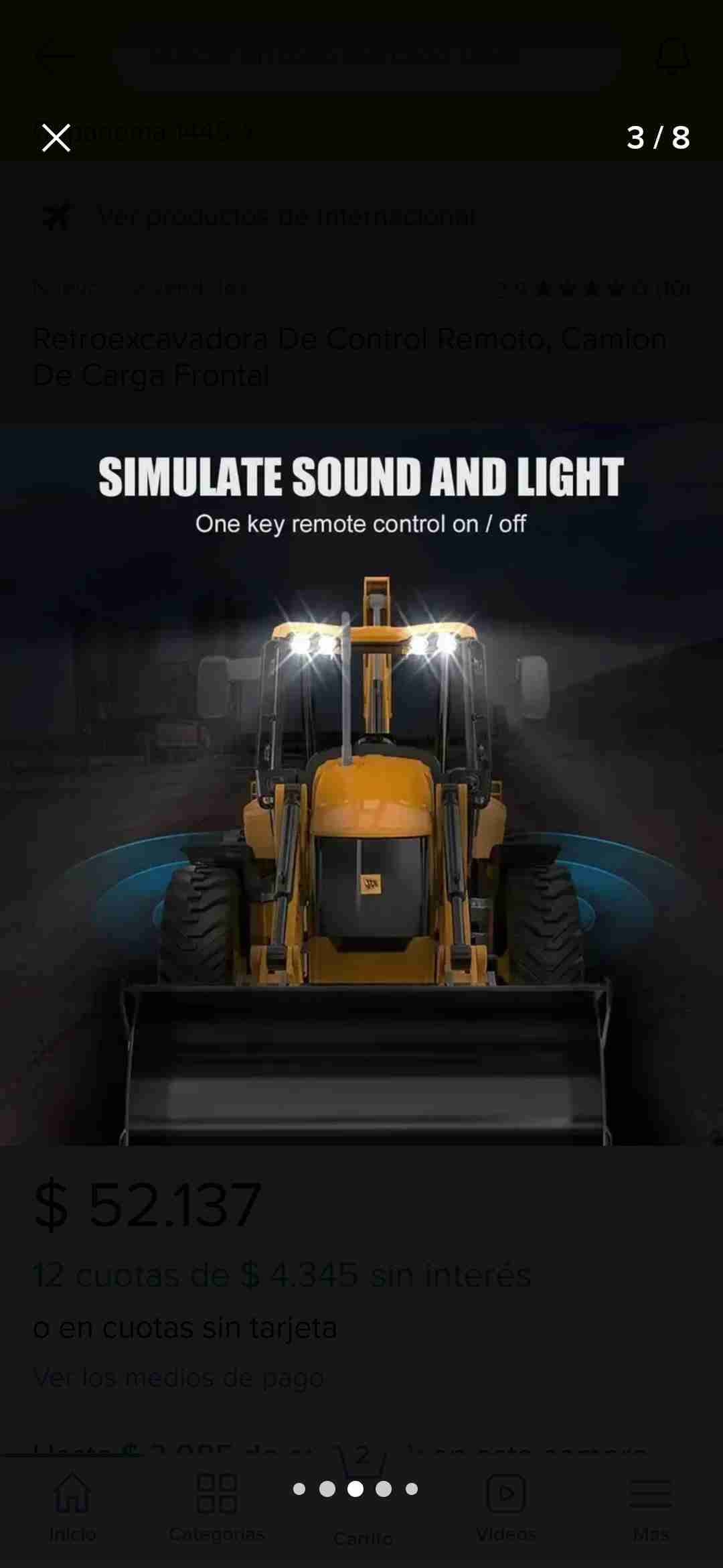 Modelo de retroexcavadora JCB - miniatura 5