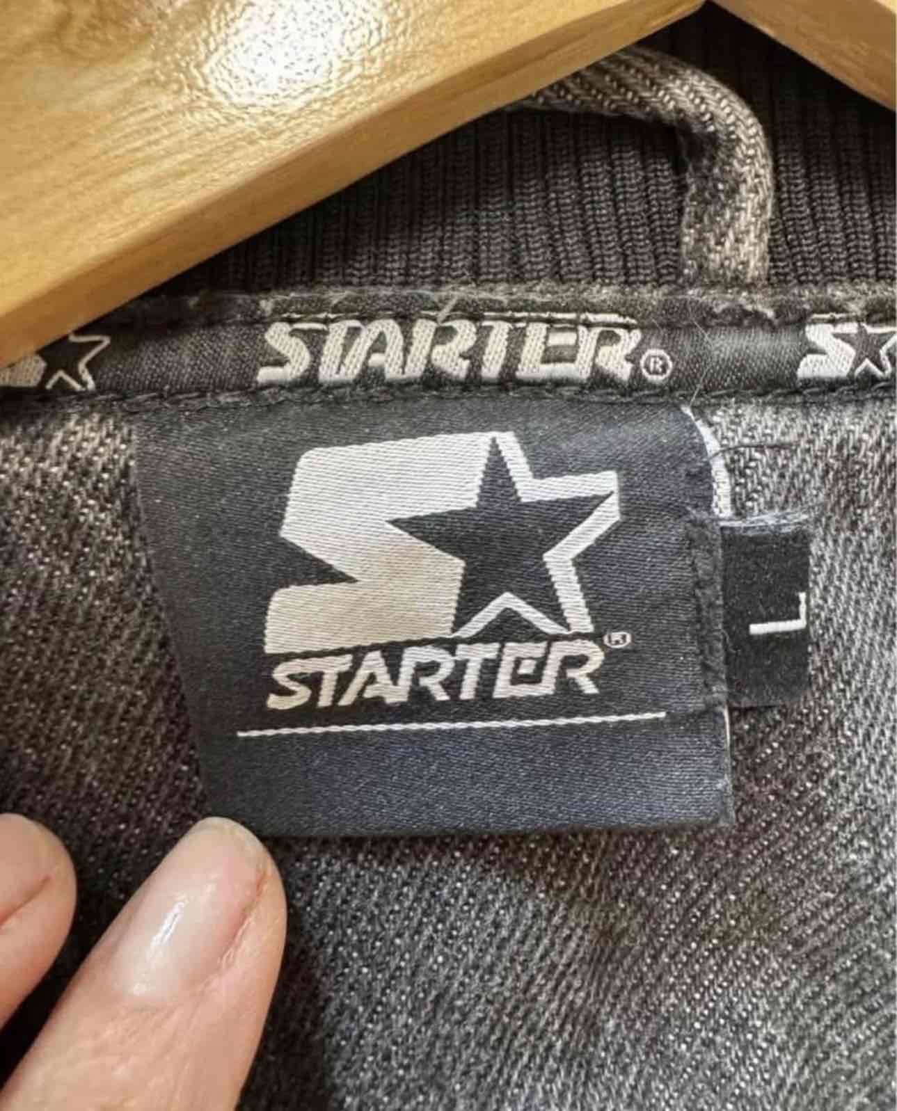 Chaqueta varsity gris unisex - miniatura 3