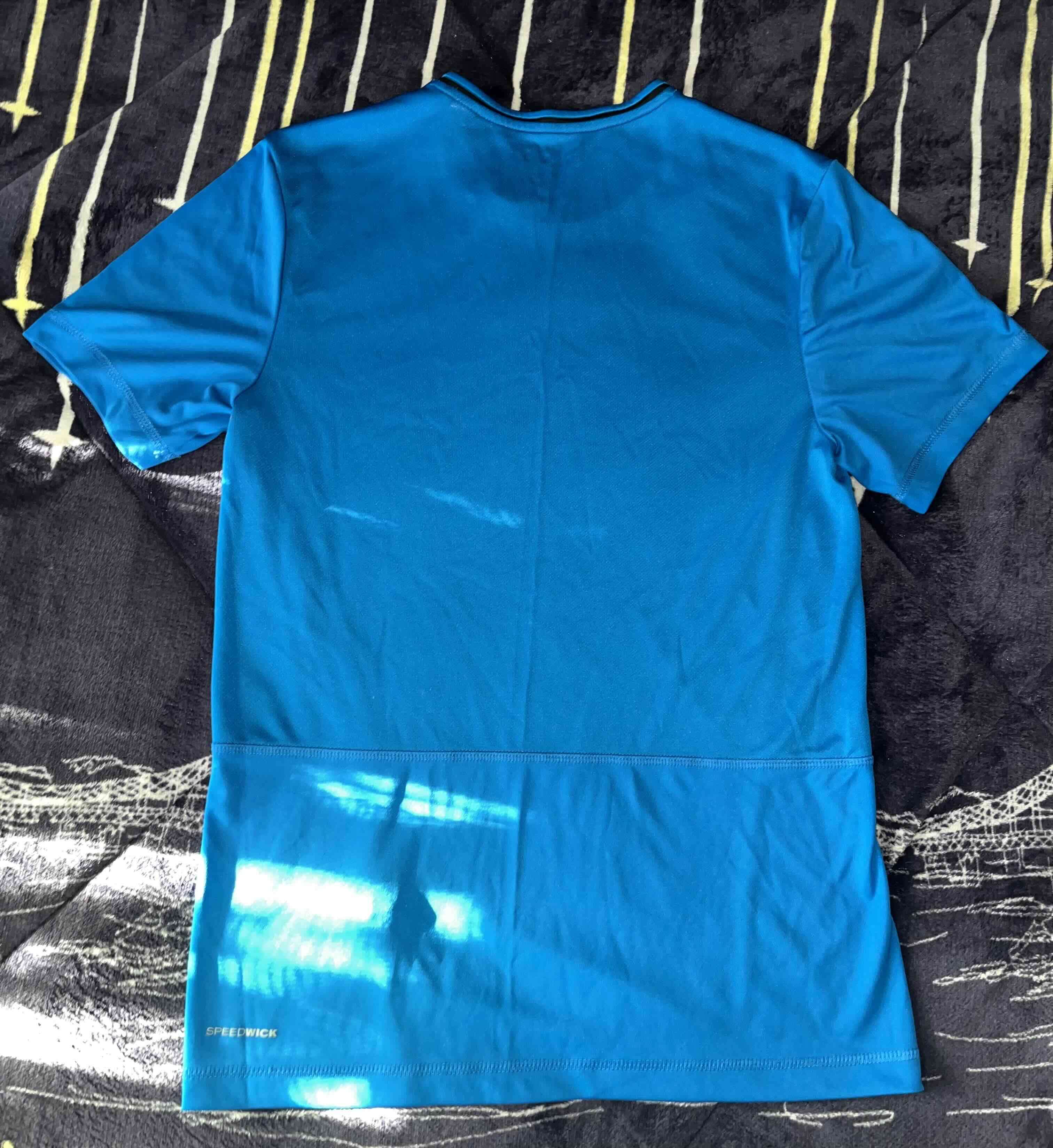 Polera deportiva azul Reebok - miniatura 2