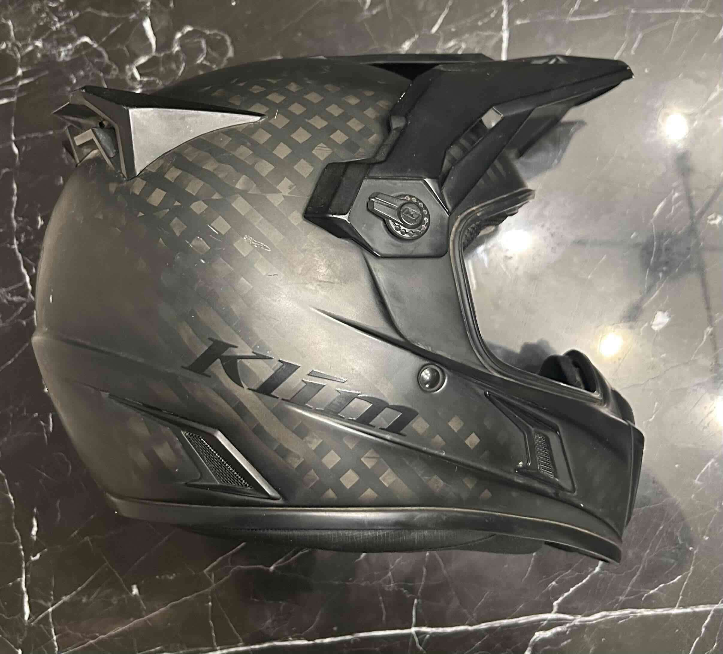 Casco moto KLIM KRIOS PRO CARBON e Intercomunicado - 1