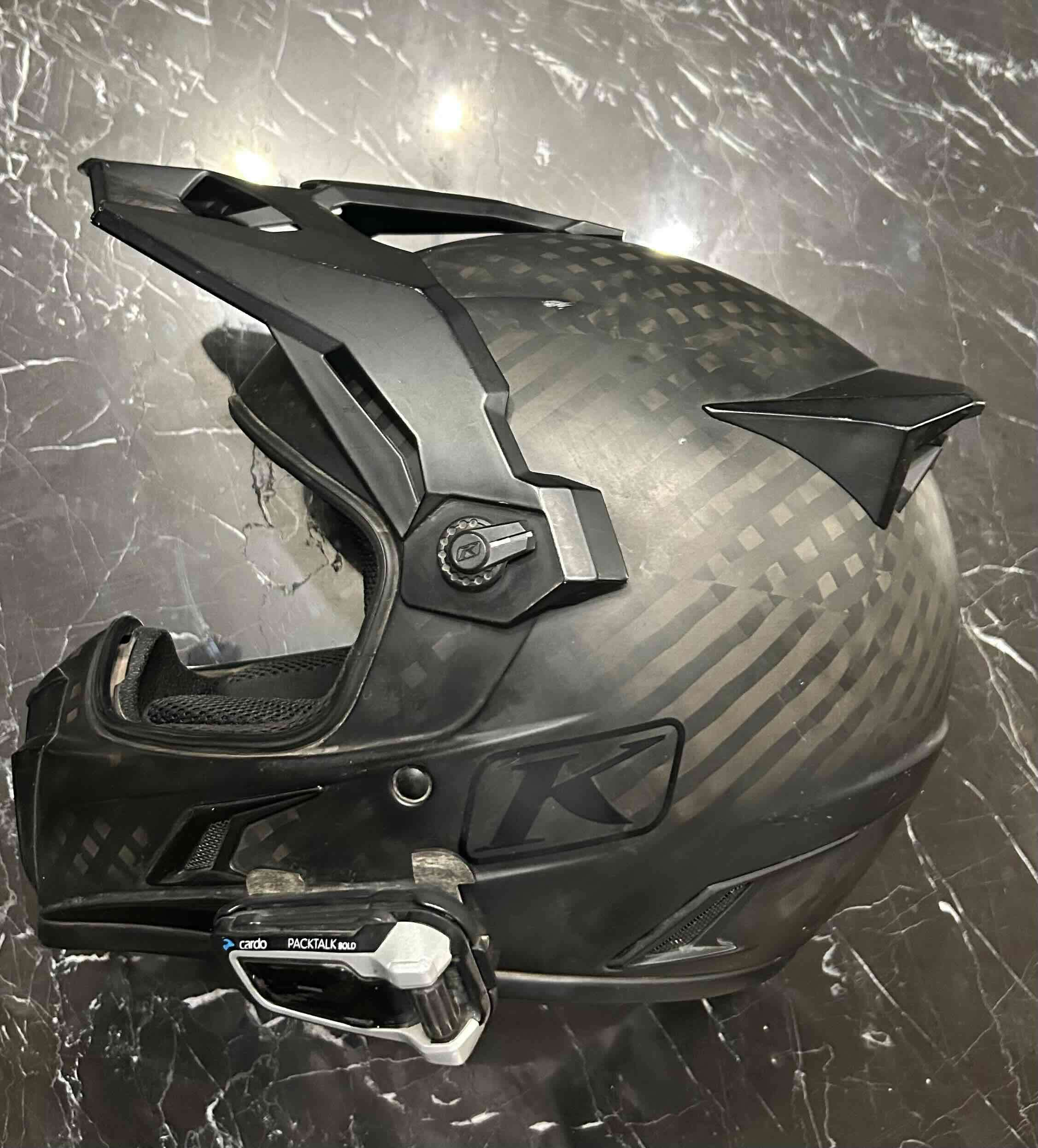 Casco moto KLIM KRIOS PRO CARBON e Intercomunicado - 2
