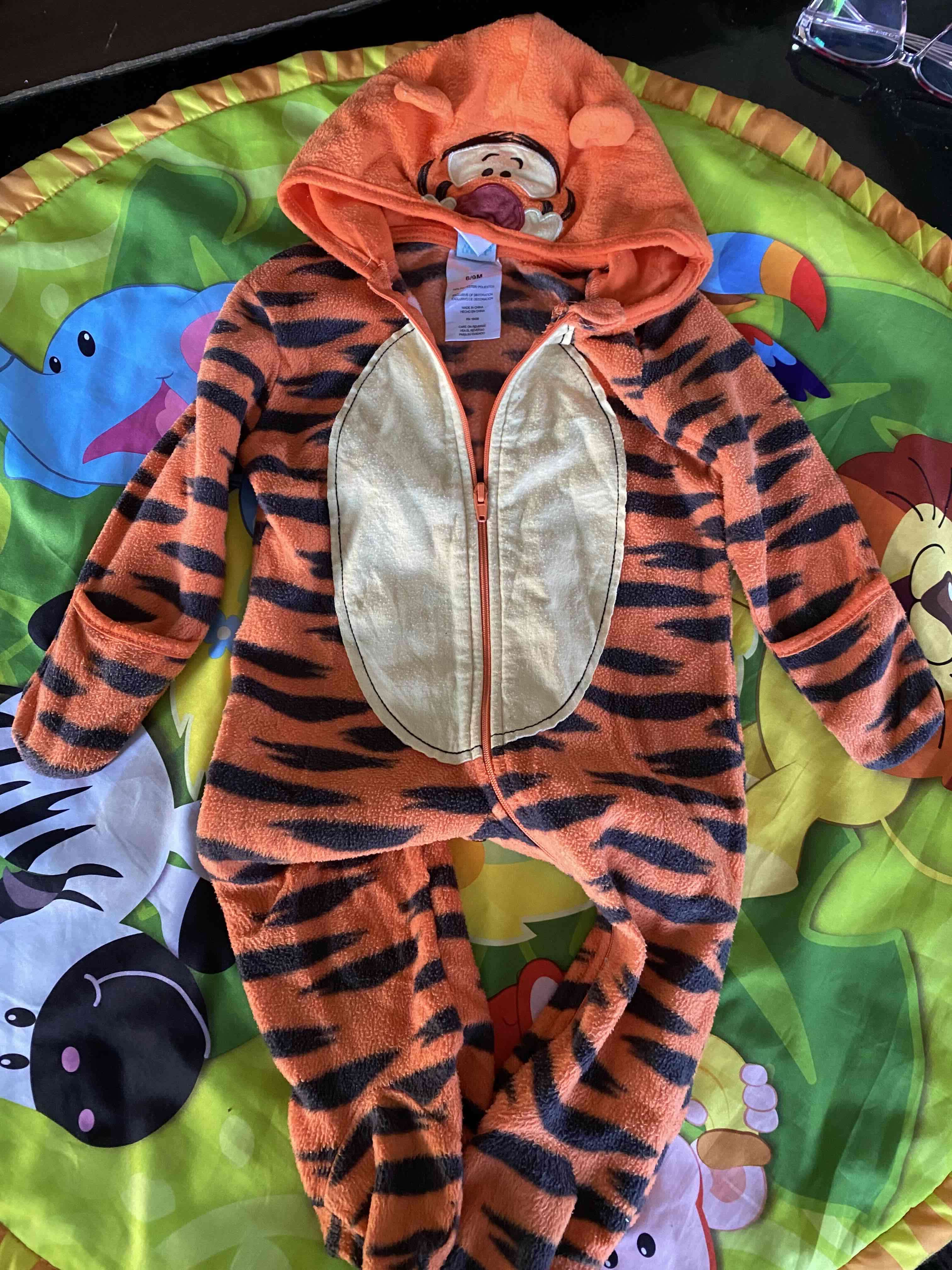 Disfraz de tigger para bebé - miniatura 2