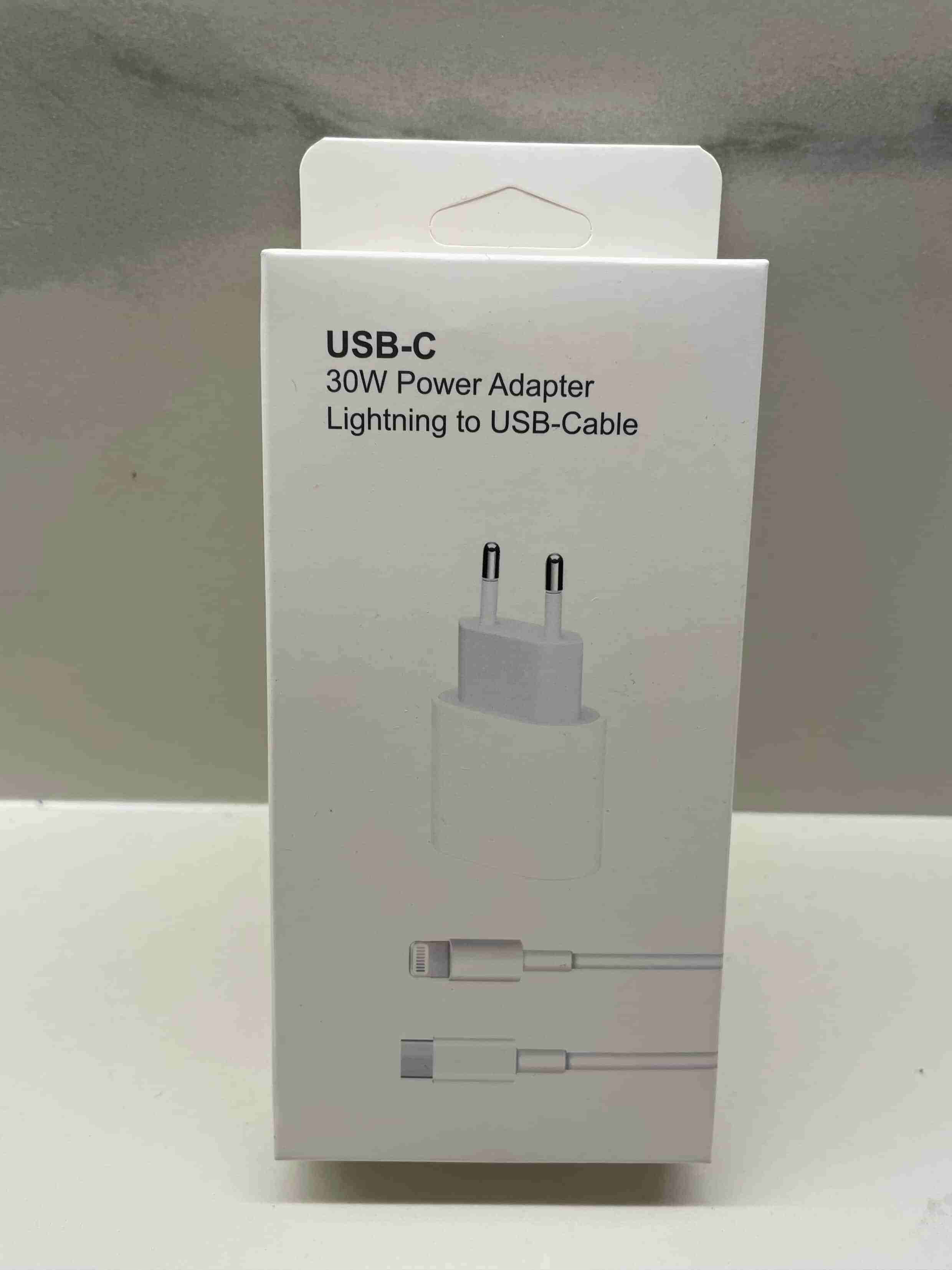 Adaptador de carga rápida de iphone lightning-c