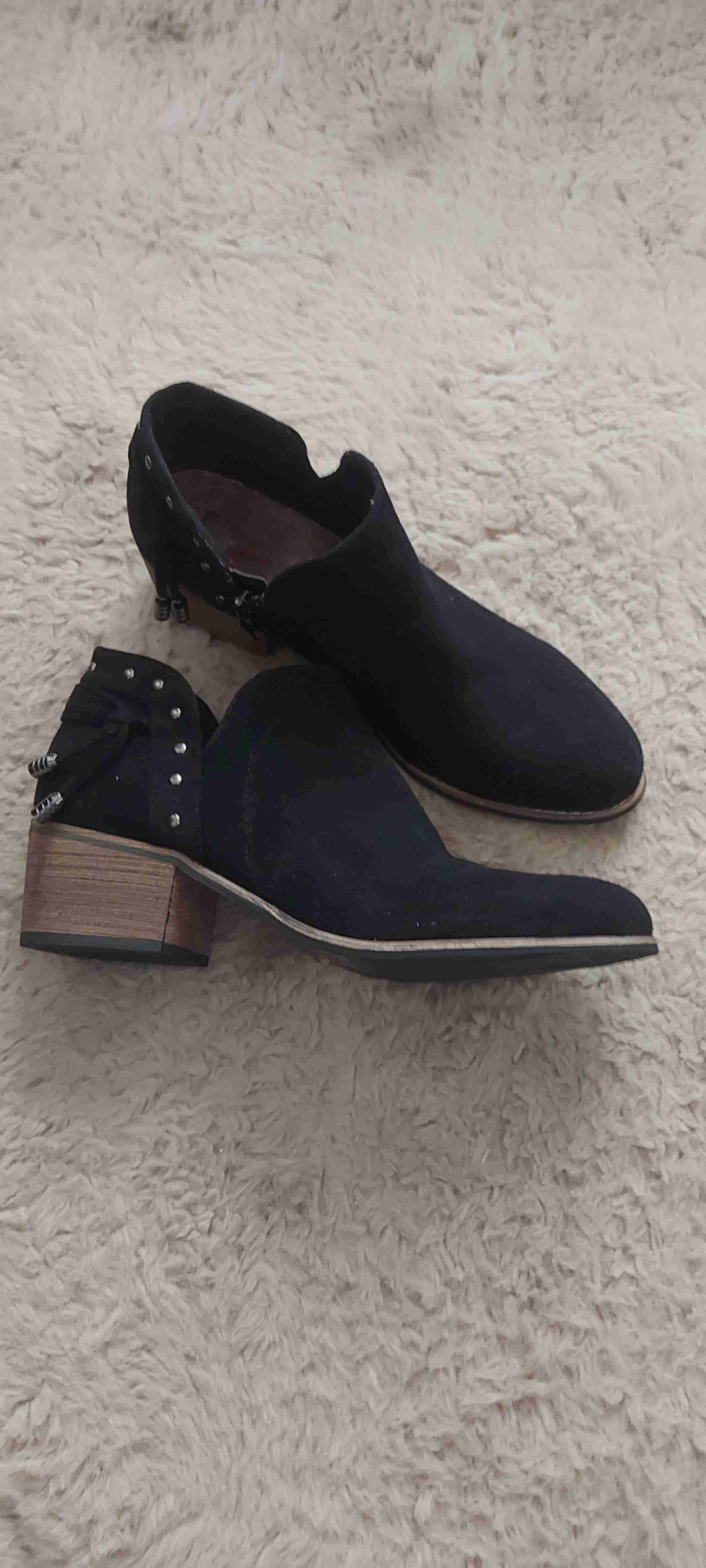 Botines negros de mujer - miniatura 2