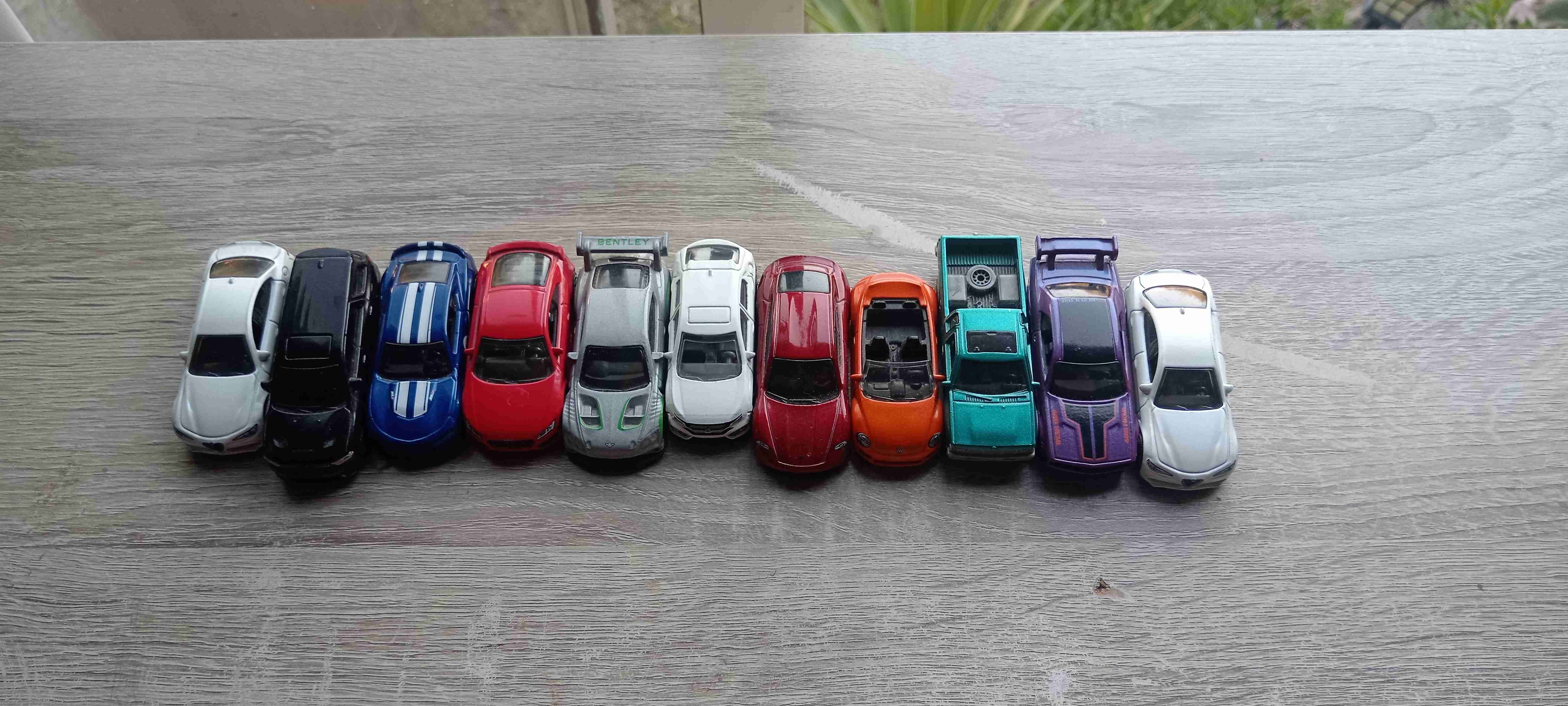 Set de autos de juguete - 2