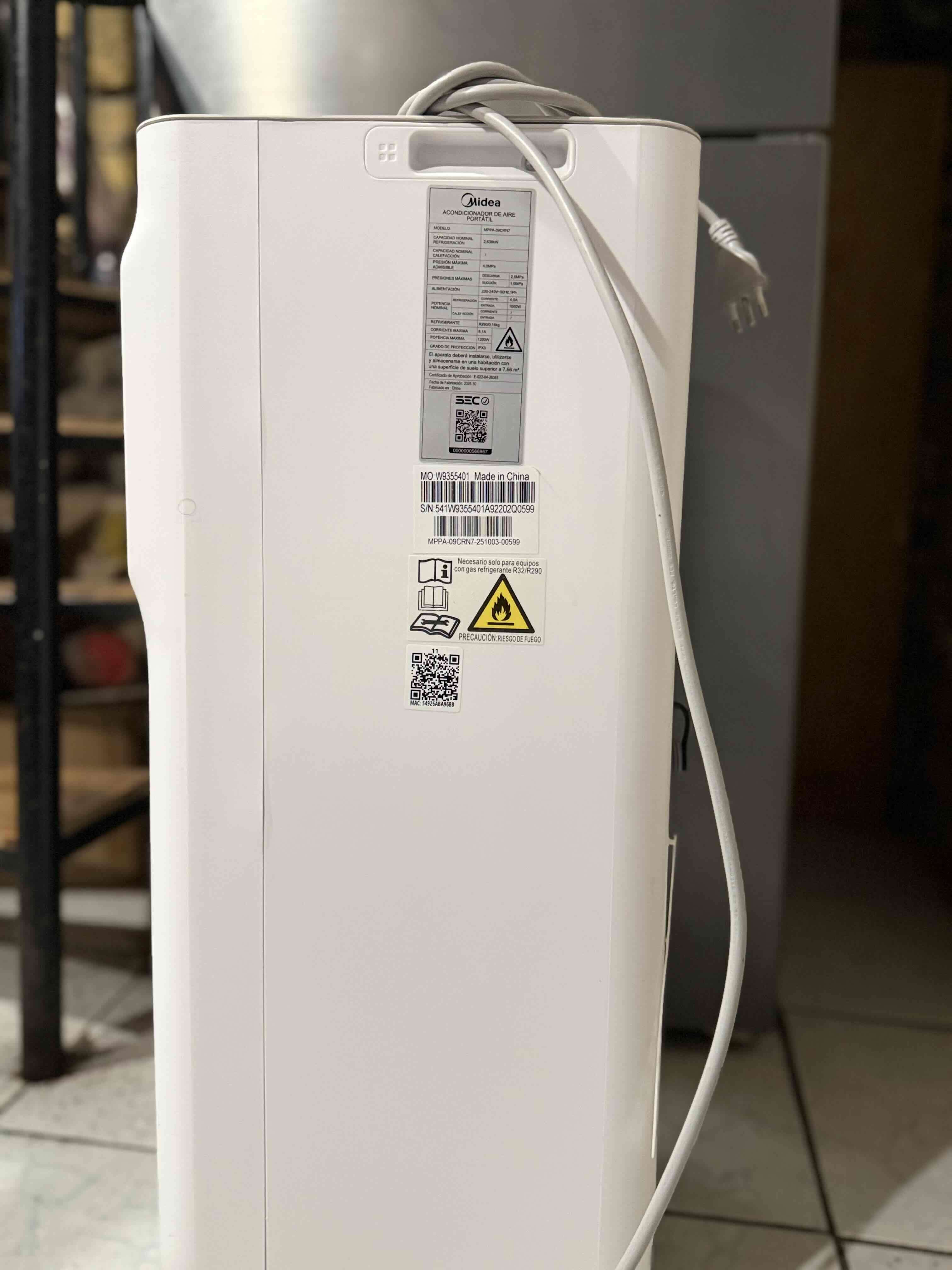 Aire acondicionado portátil Midea - 2