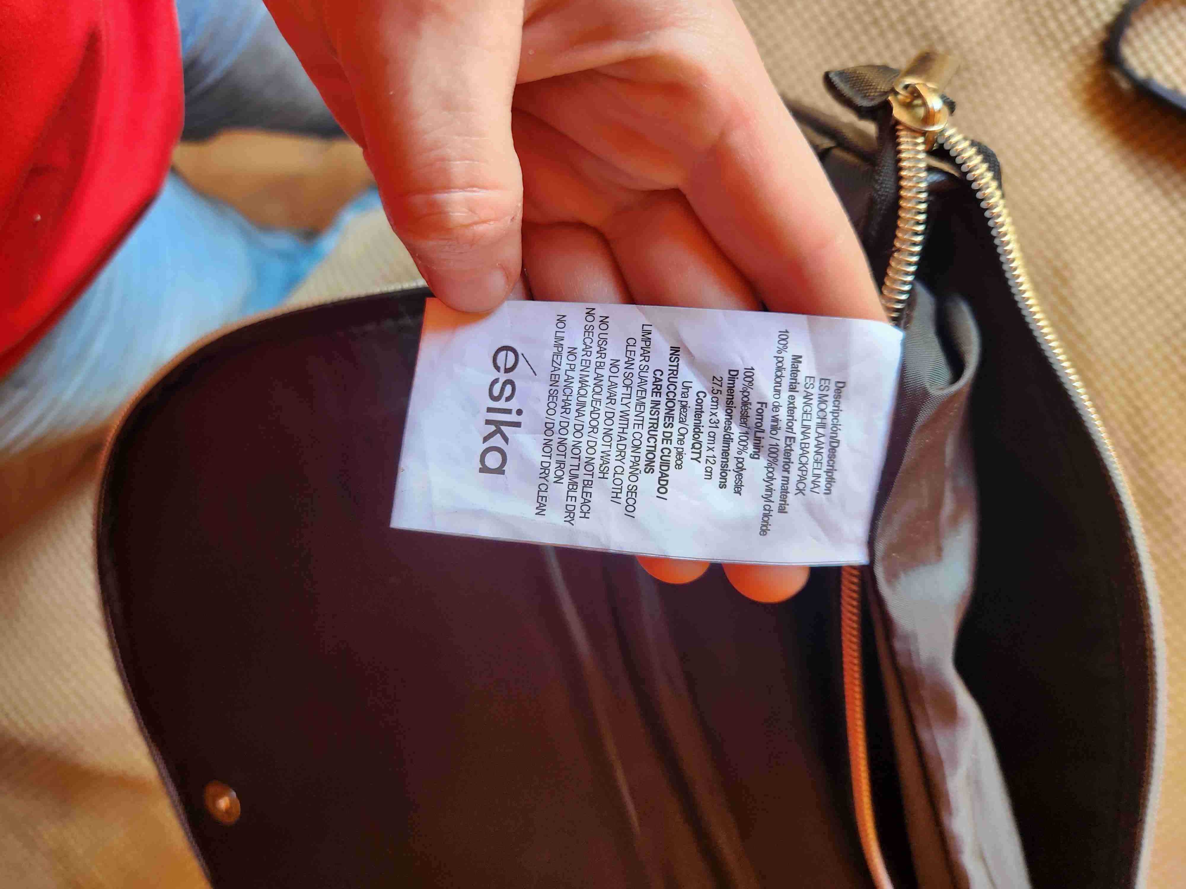 Mochila negra con cierres - 3