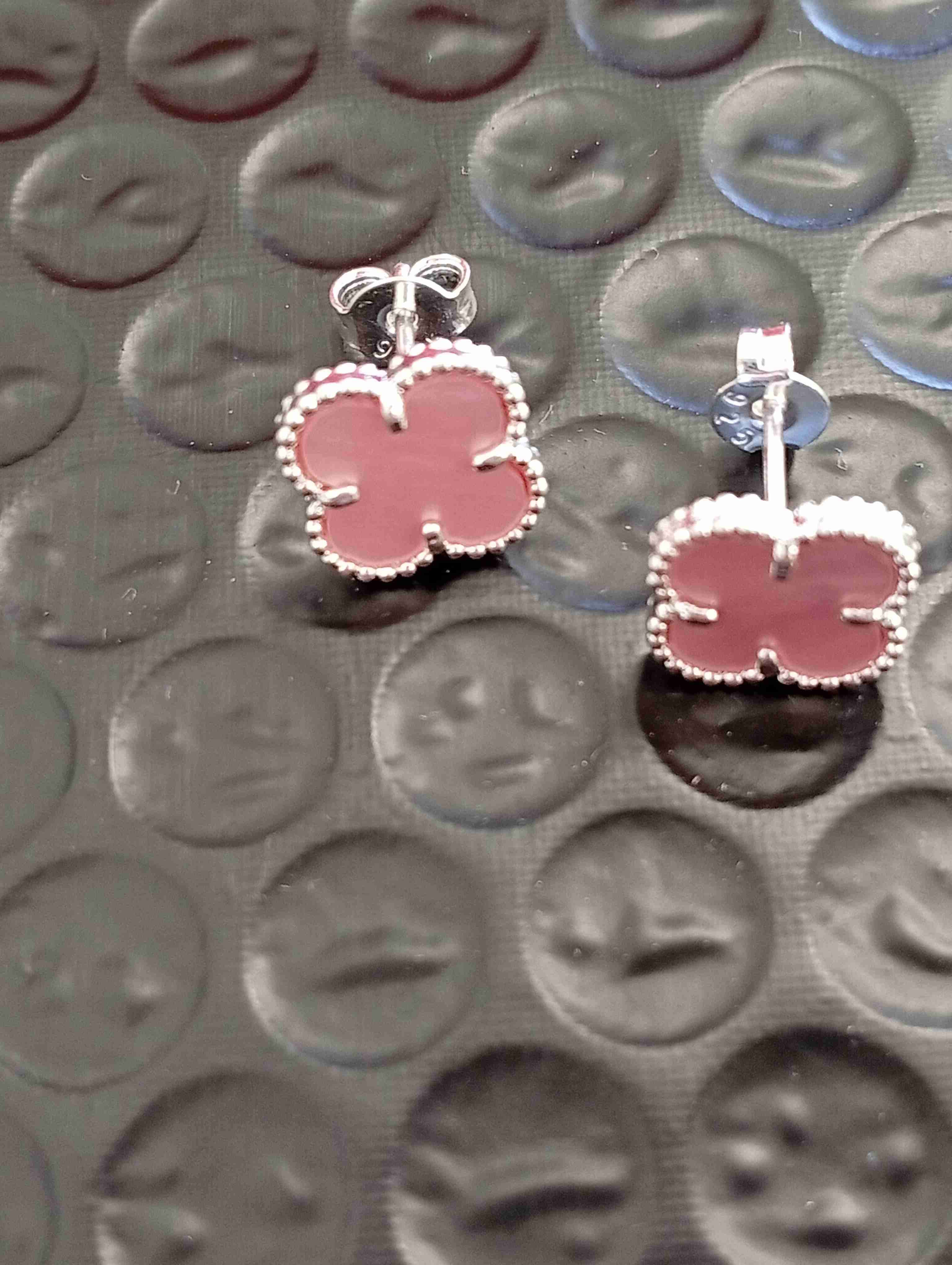 Aros de plata con colgante - 4