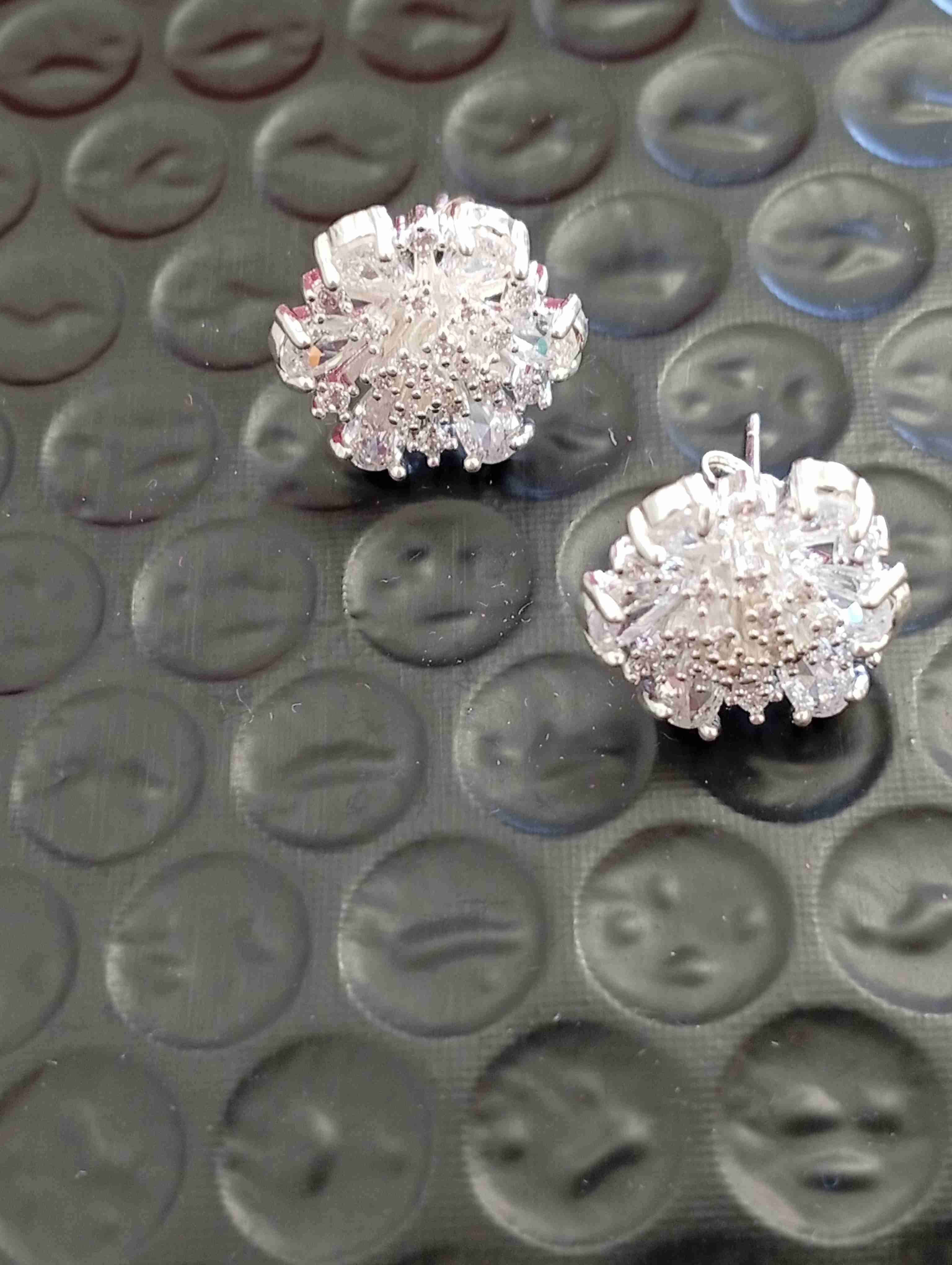 Aros de plata con colgante - 5