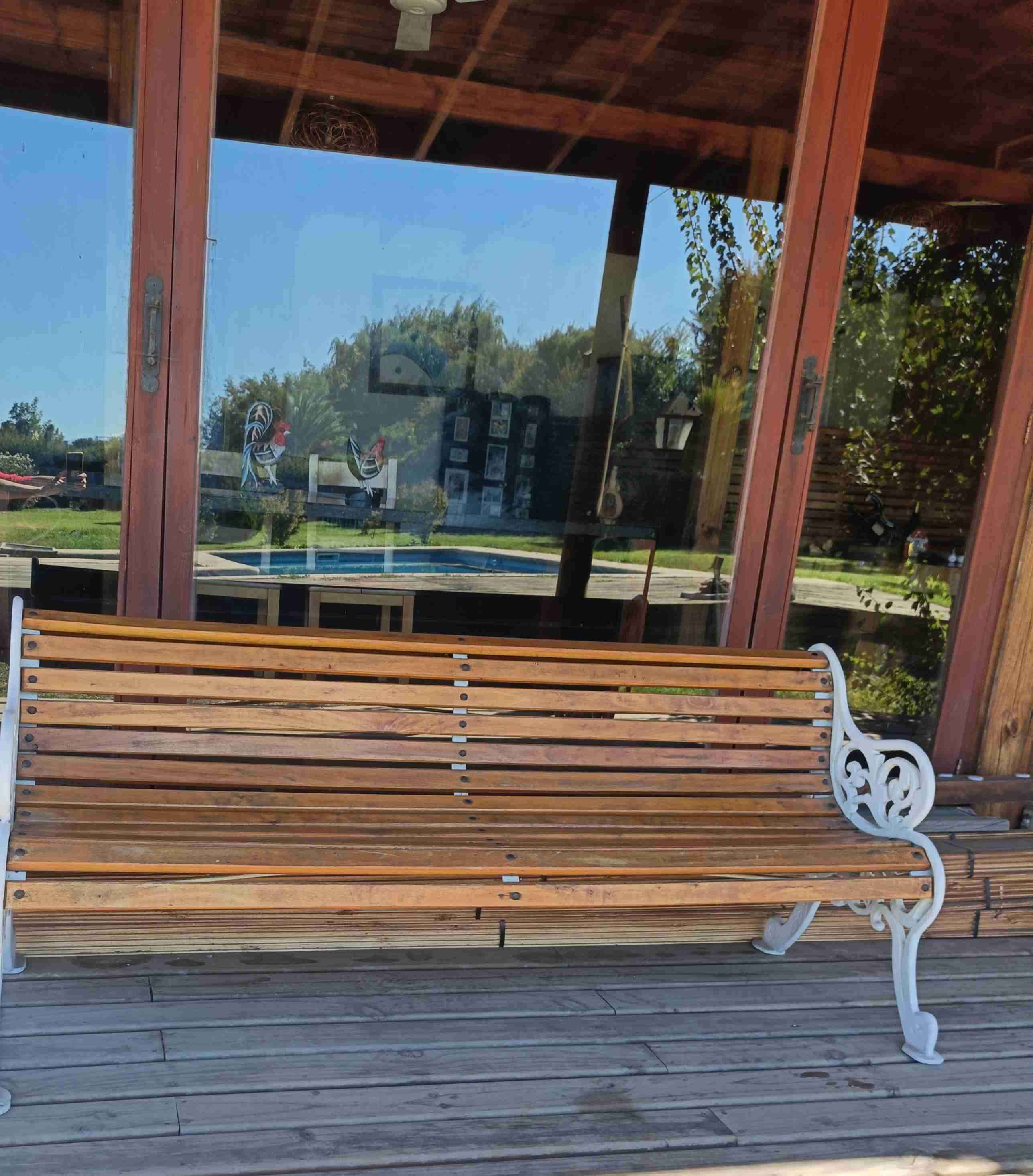 Banco de jardín clásico - miniatura 3