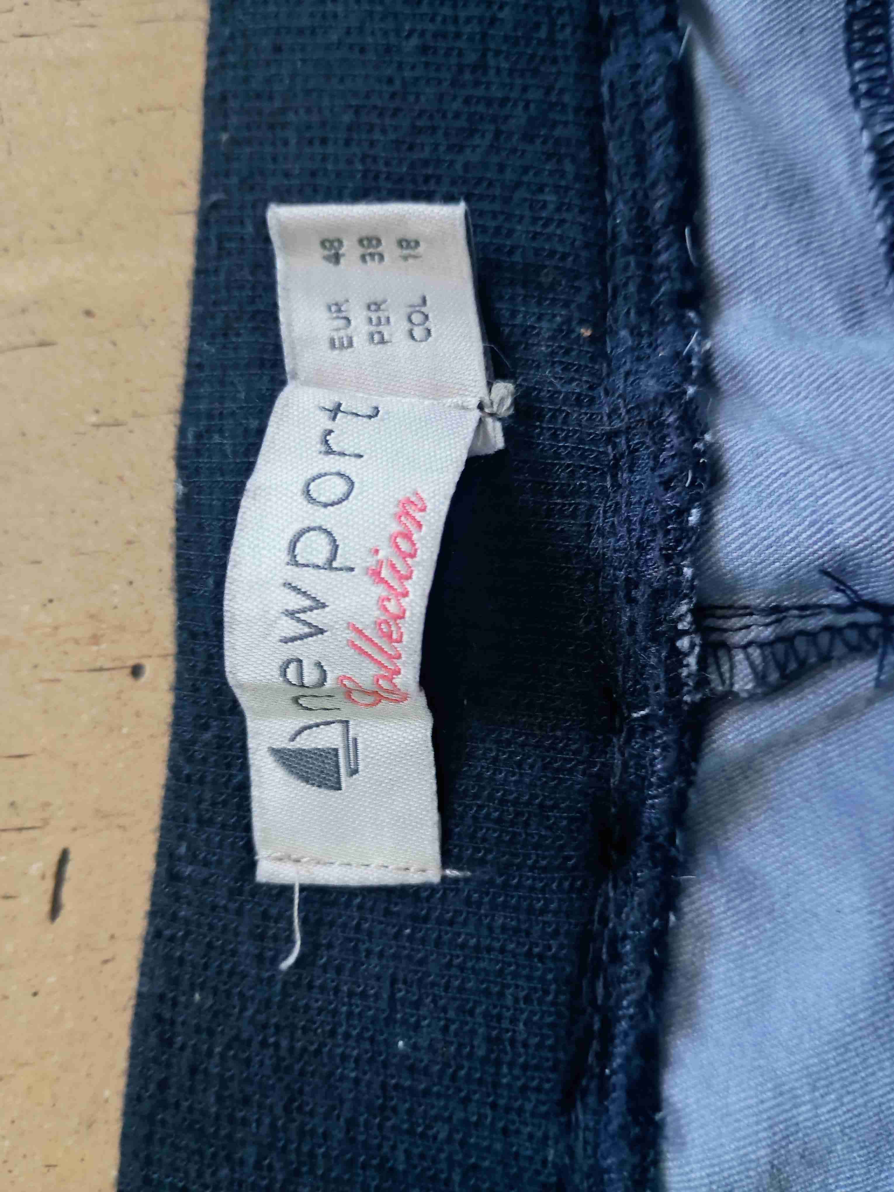 Jeans elasticado estampado floral azul - miniatura 3