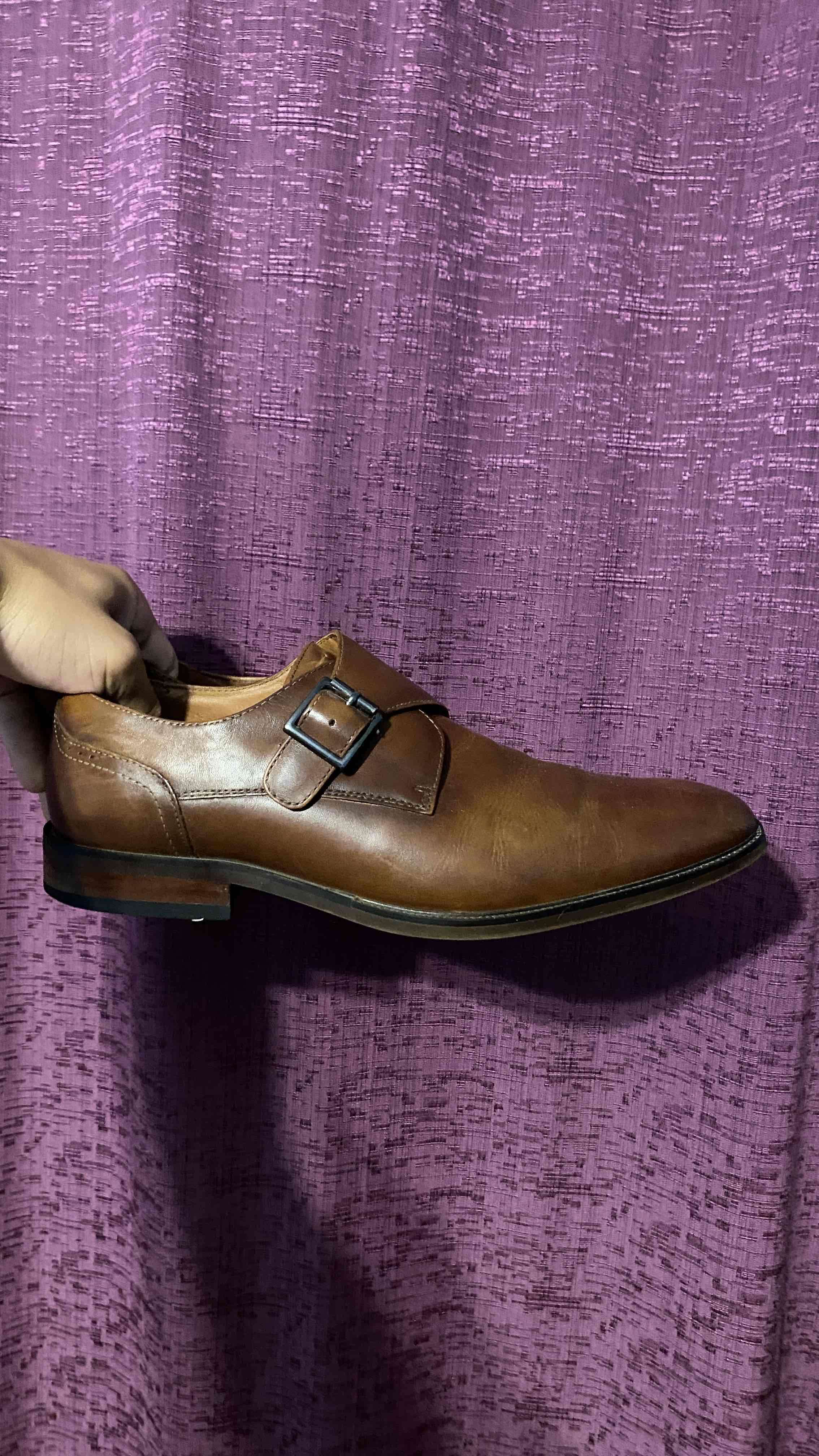 Zapatos formales marrones con hebilla - miniatura 3