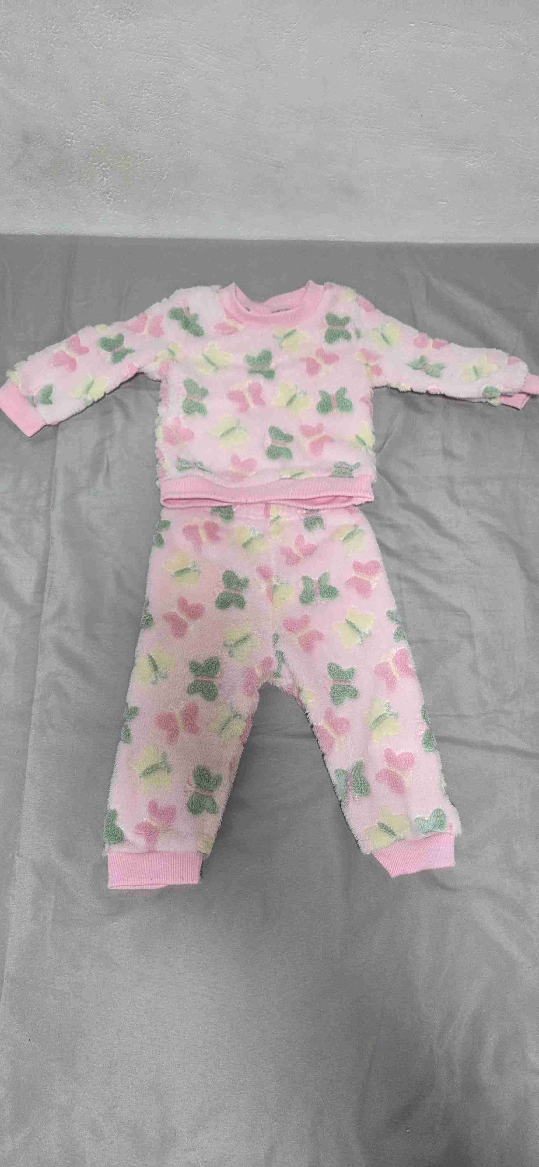 Pijama infantil polar rosado - miniatura 2