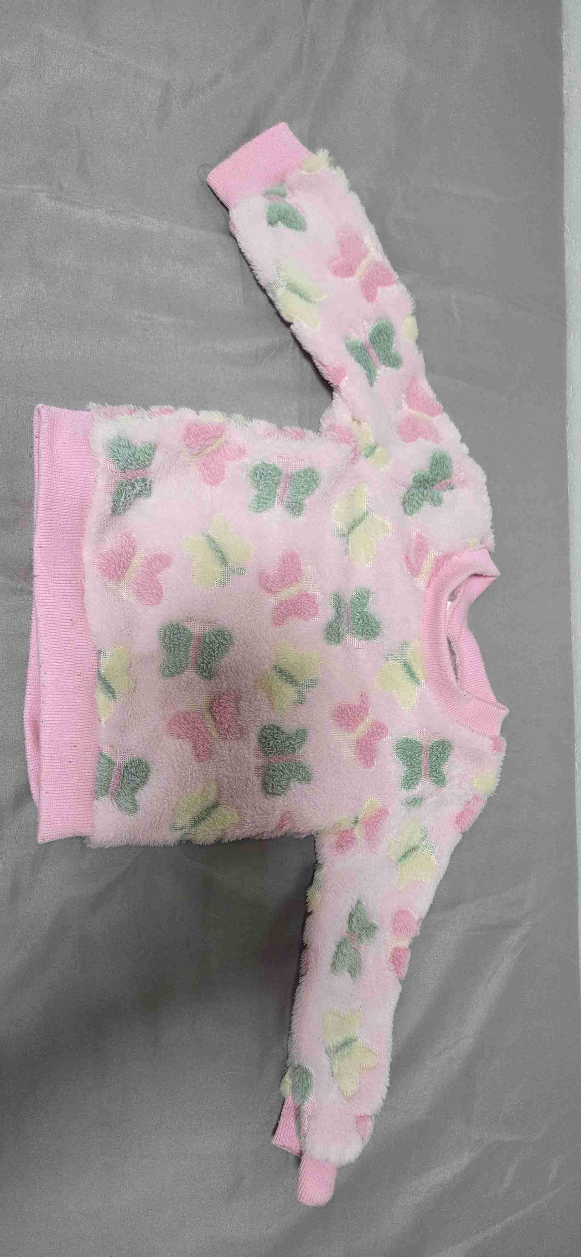 Pijama infantil polar rosado - miniatura 3